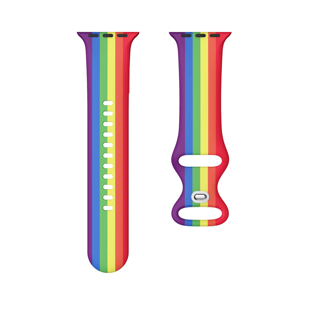 Apple Watch Printing pattern style silicone watch band (LSMM-059)