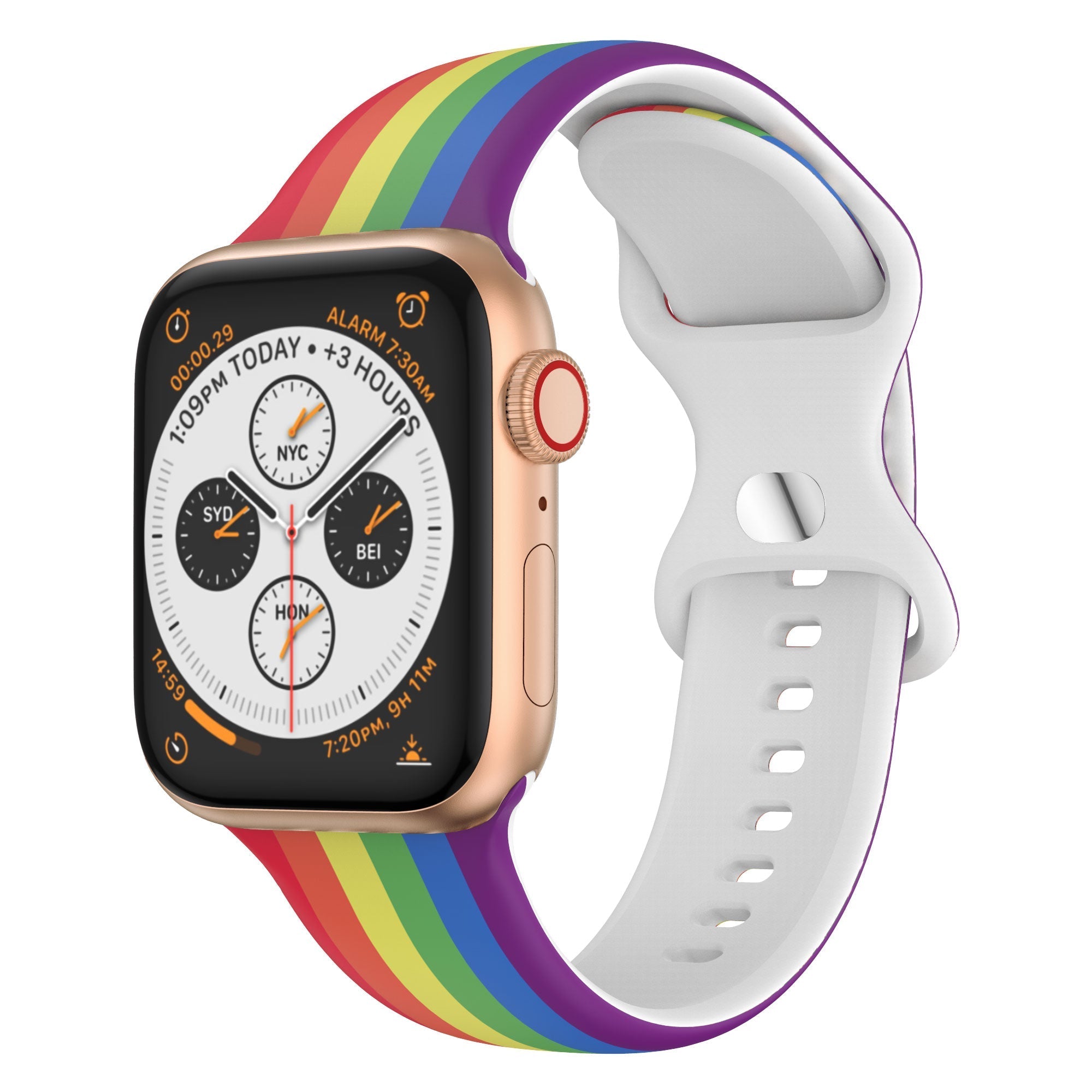 Apple Watch Printing pattern style silicone watch band (LSMM-059)