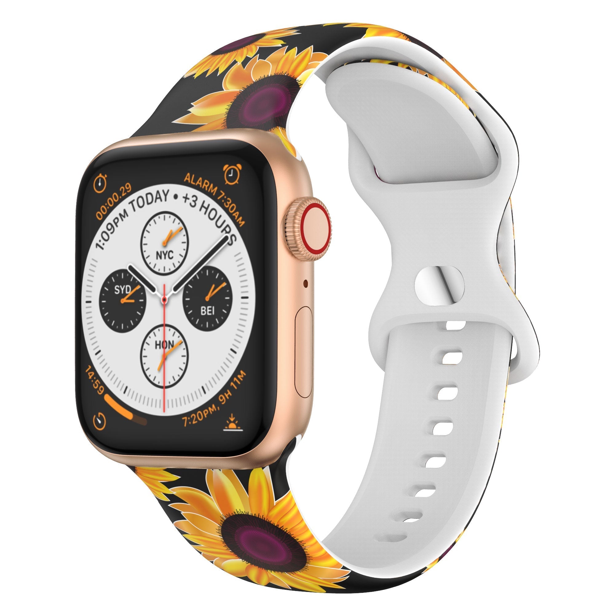 Apple Watch Printing pattern style silicone watch band (LSMM-059)