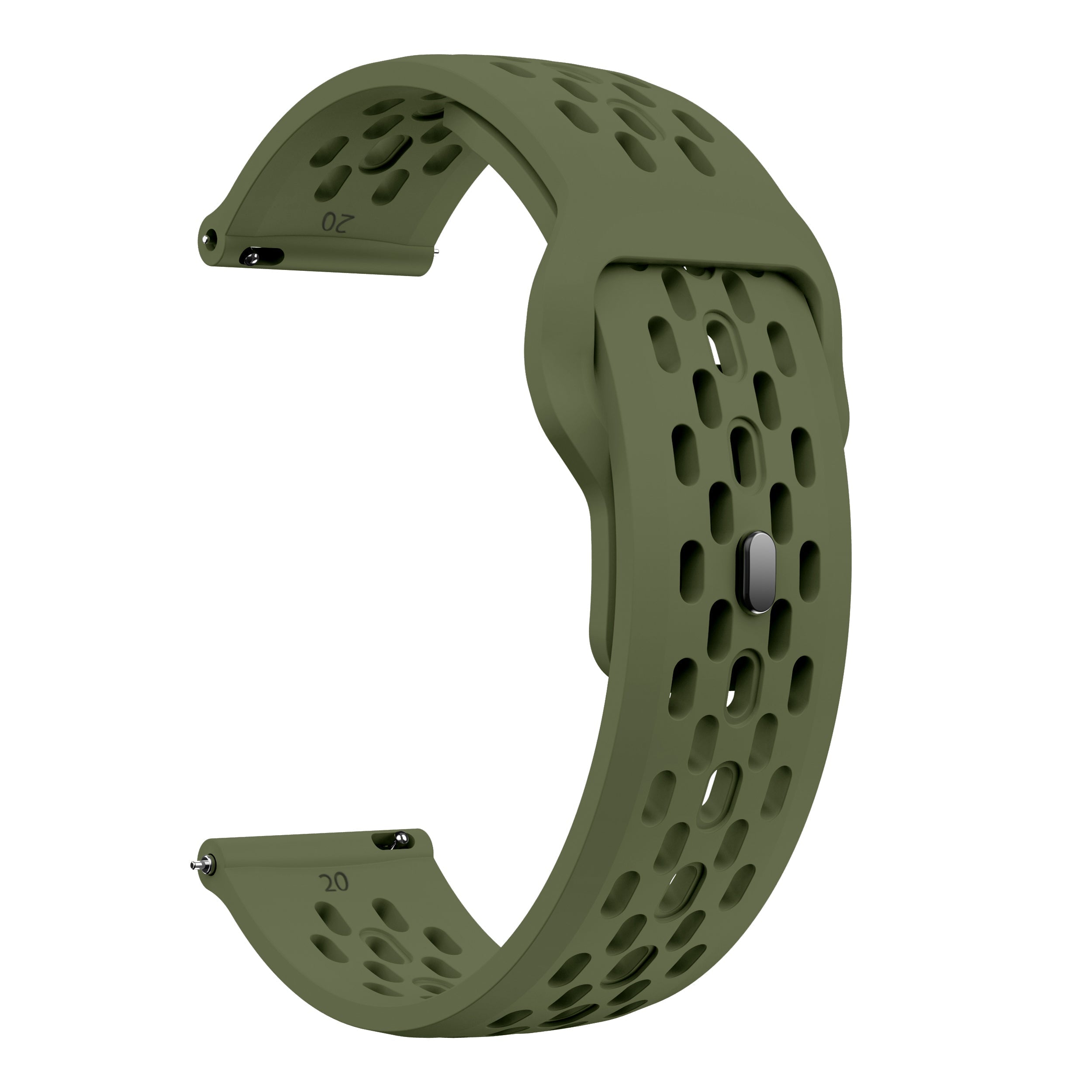 20 mm Quick Release silicone watch strap (LSMM-064)
