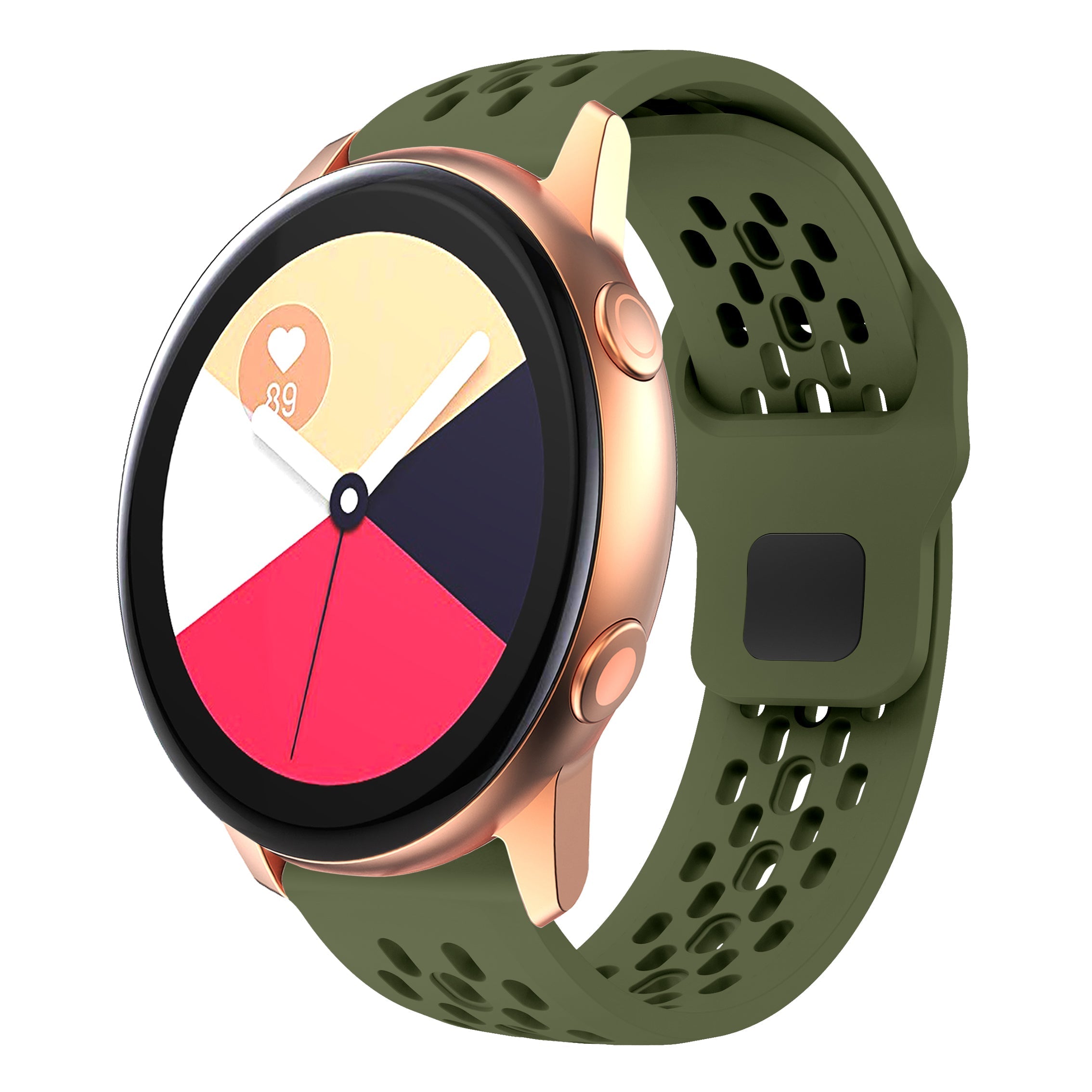 18 mm Quick Release silicone watch strap (LSMM-064)