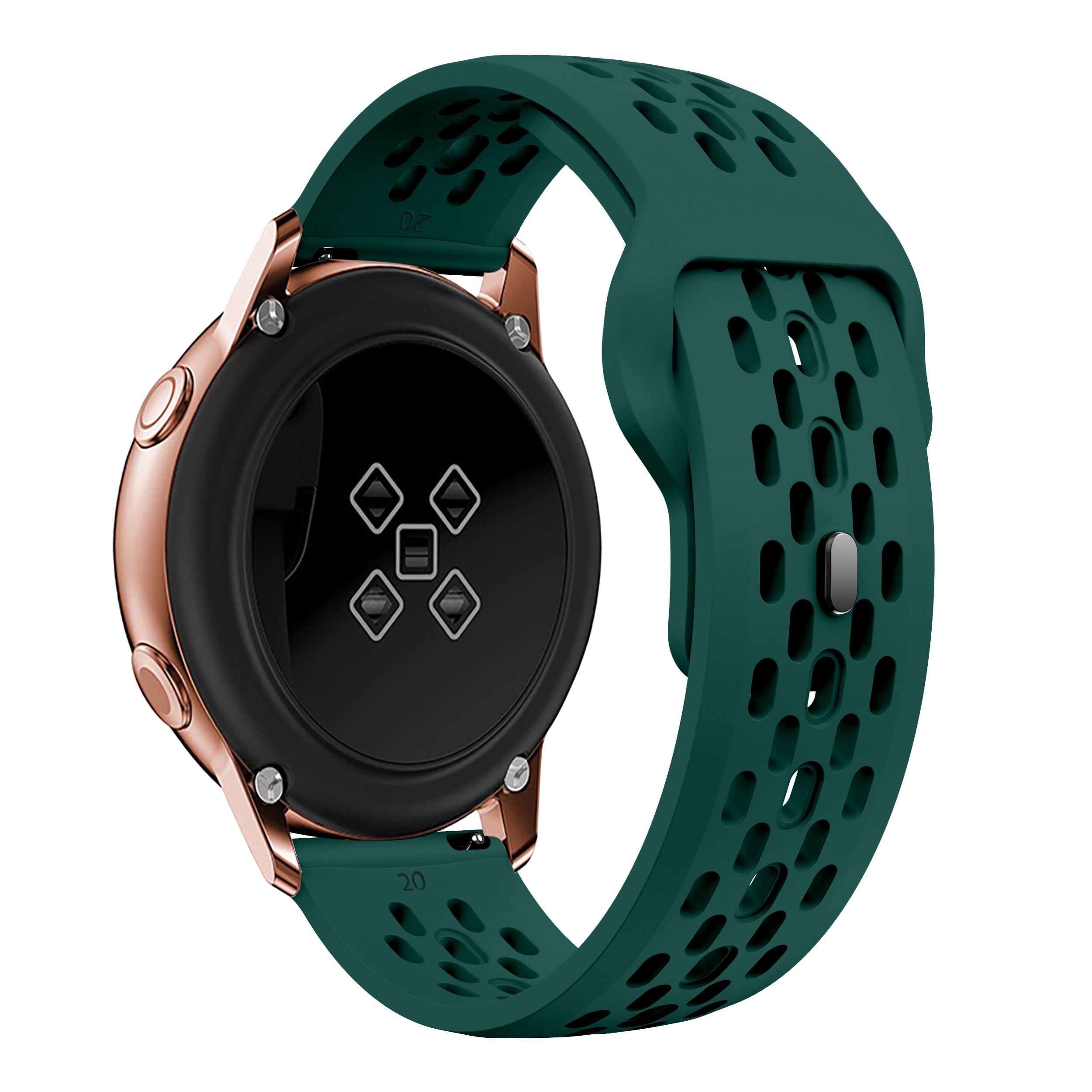 18 mm Quick Release silicone watch strap (LSMM-064)