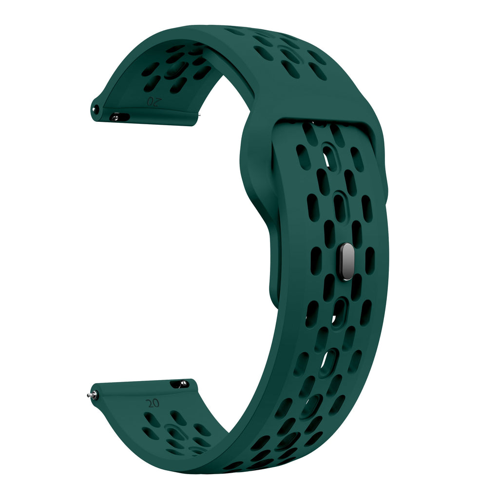 18 mm Quick Release silicone watch strap (LSMM-064)