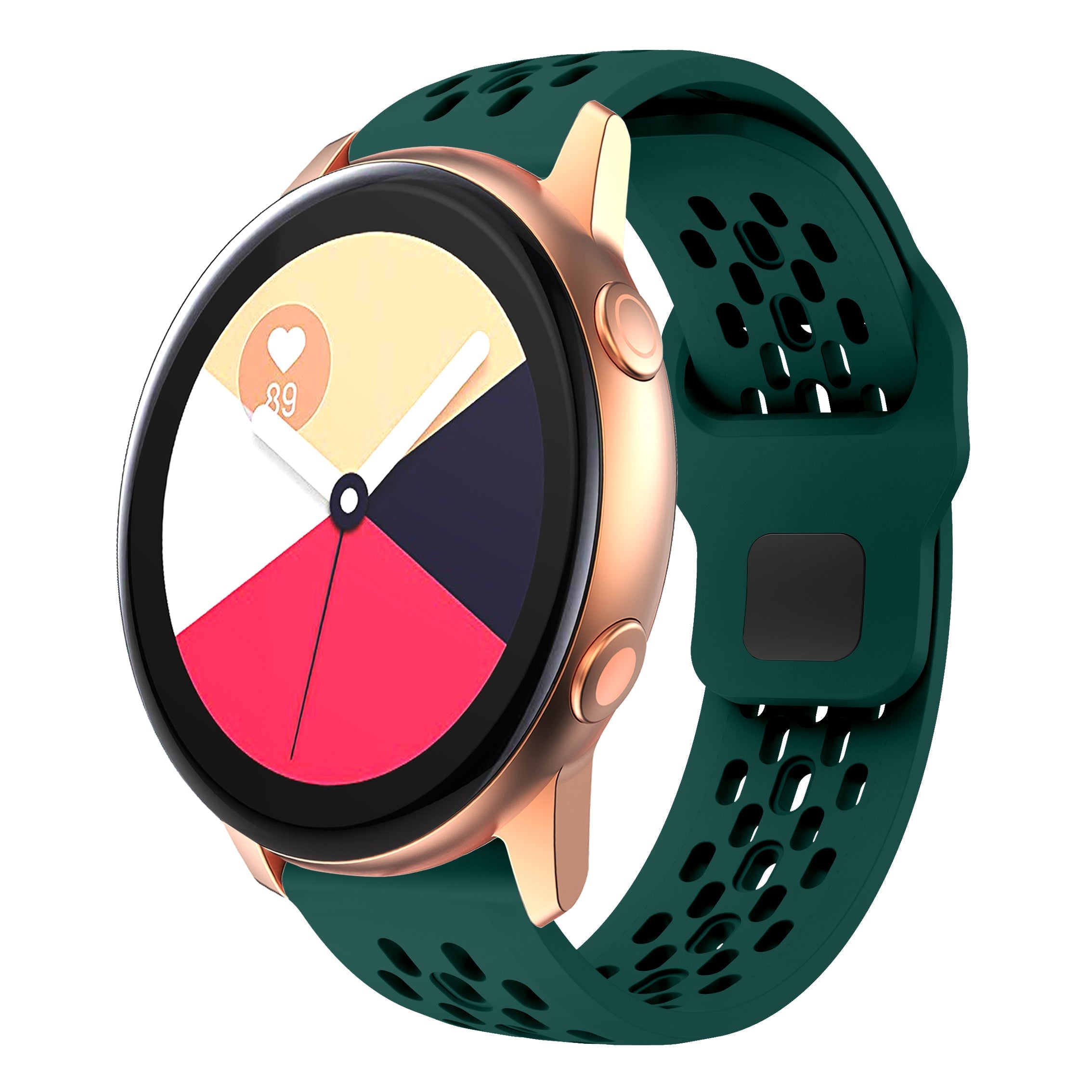 20 mm Quick Release silicone watch strap (LSMM-064)