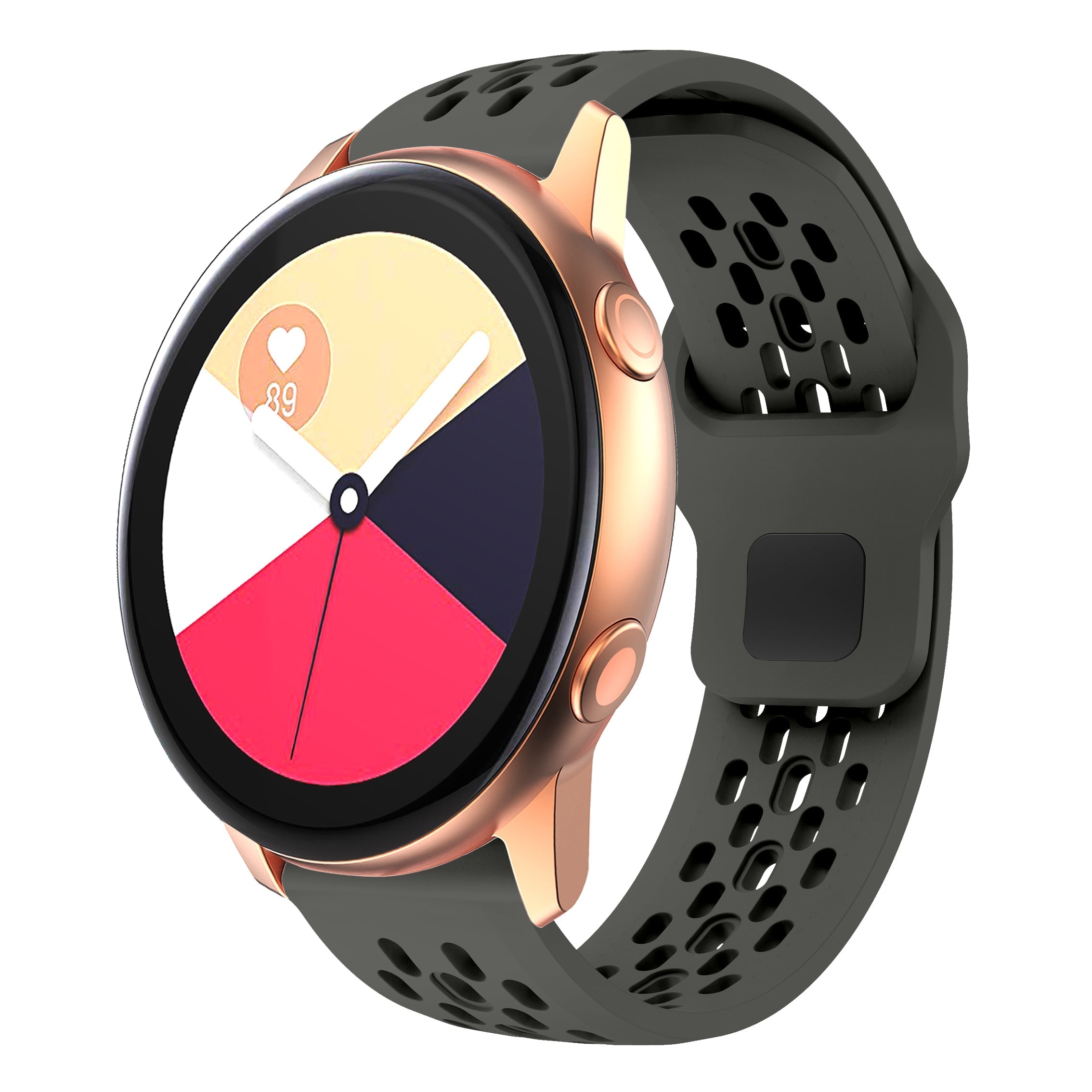 20 mm Quick Release silicone watch strap (LSMM-064)