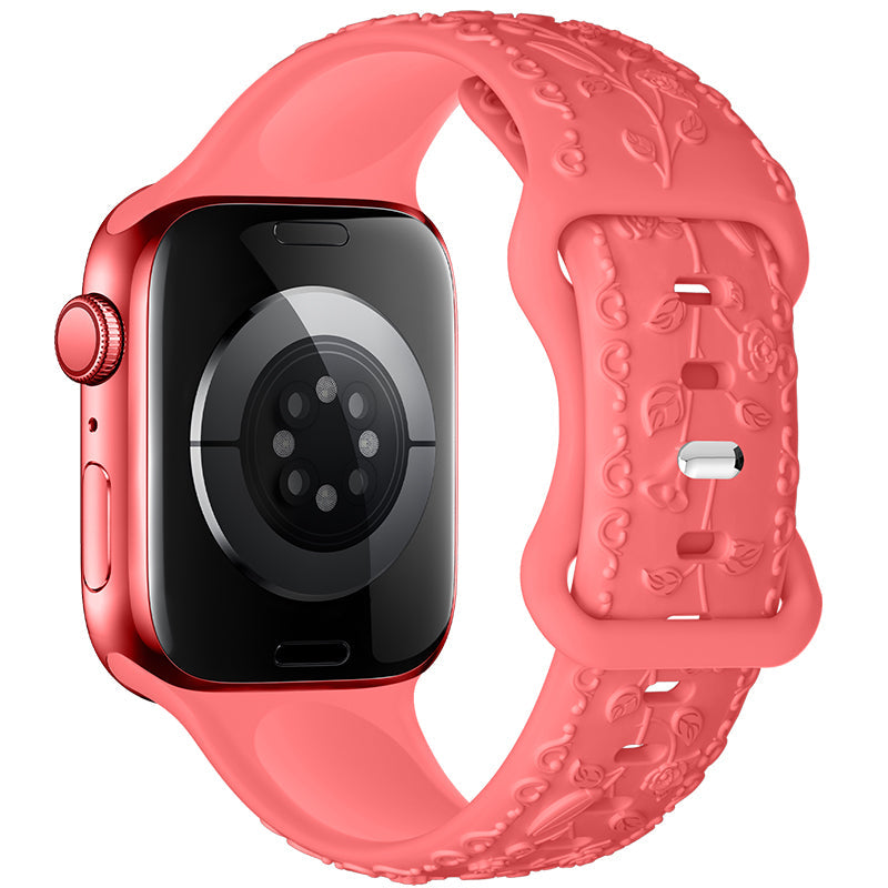Apple Watch Carving Pattern Silicone Watch band (LSPG104)