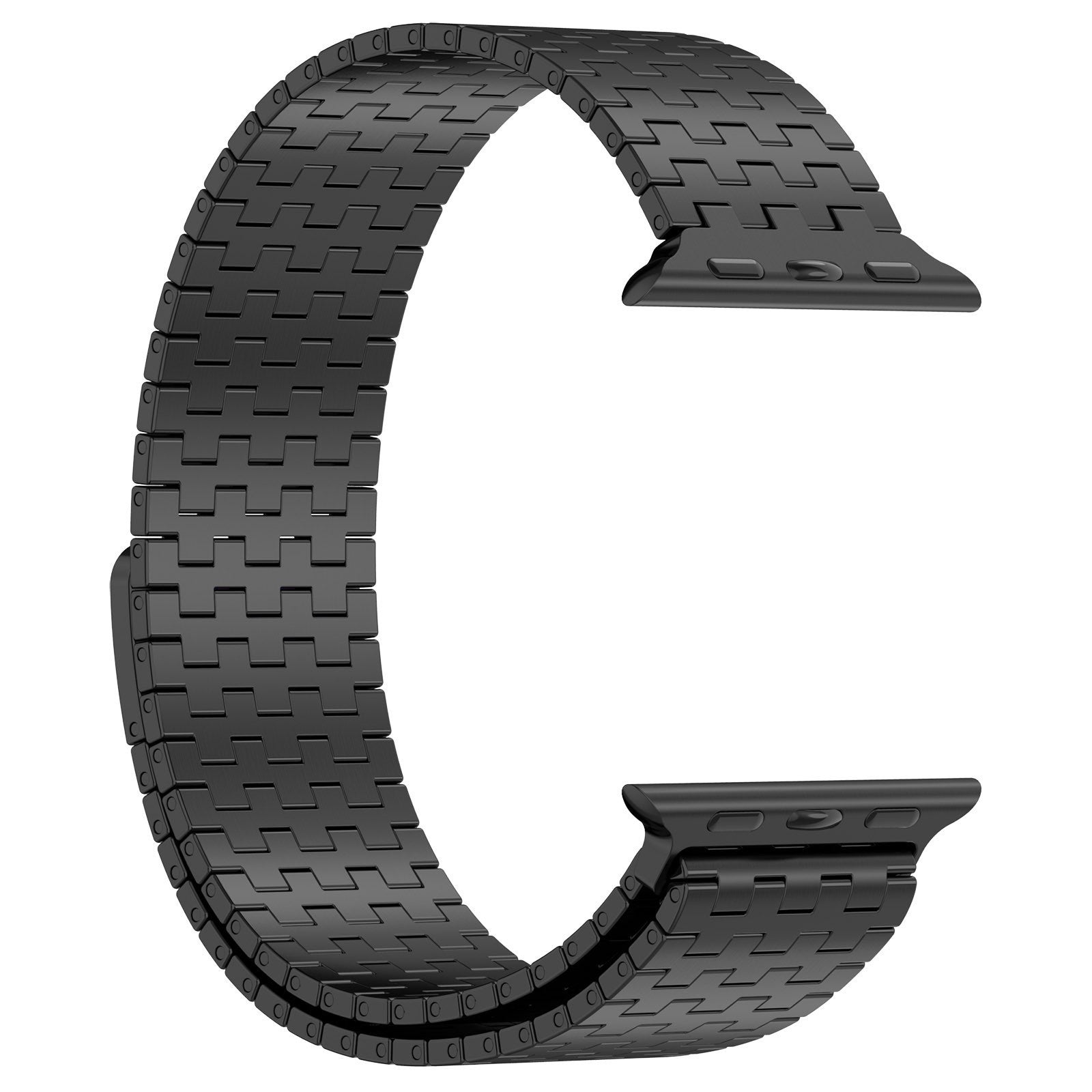 Apple Watch Luxury Milanese Watch Bands Magnetic Stainless Steel Strap For Smart Watch Accessories (LSSHY-001)