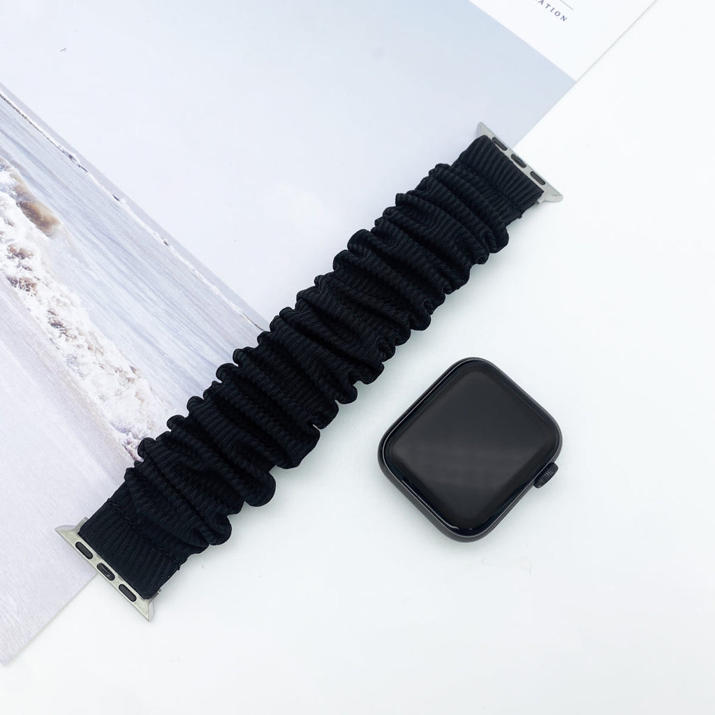 Apple Watch Knitted Fabric Strap Ladies Accessories Series Utral SE 8 7 6 4 (LSSM-005)