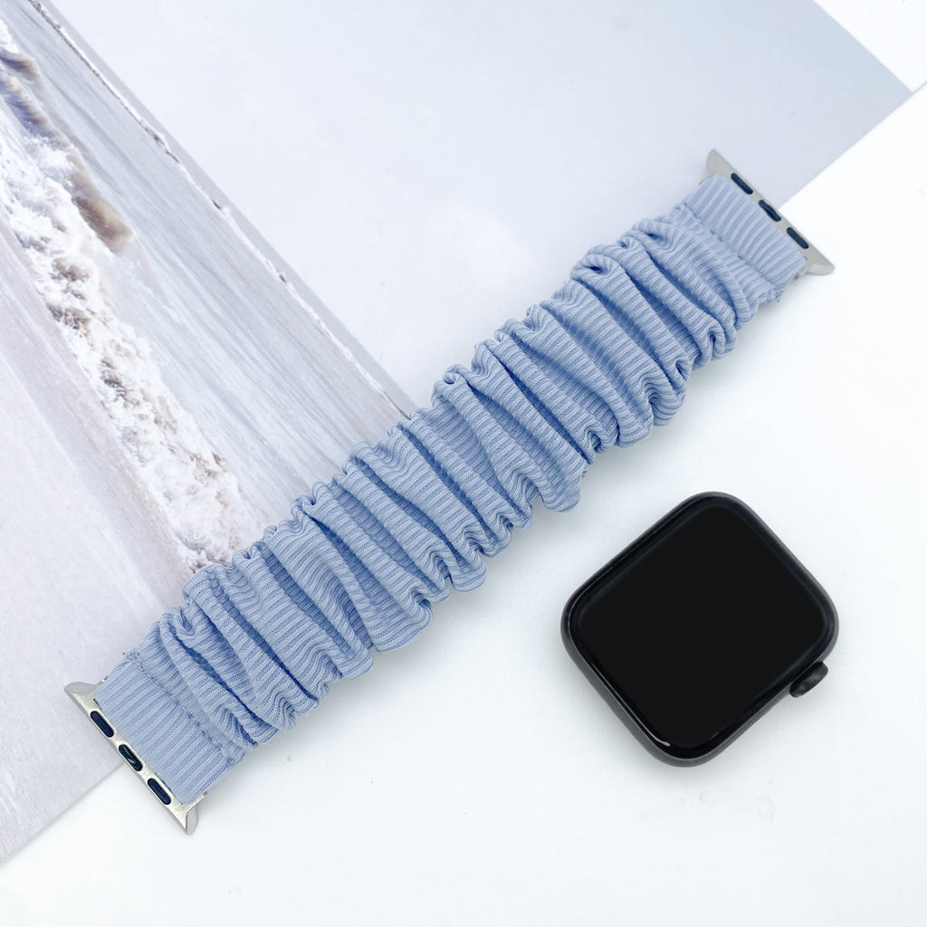 Apple Watch Knitted Fabric Strap Ladies Accessories Series Utral SE 8 7 6 4 (LSSM-005)