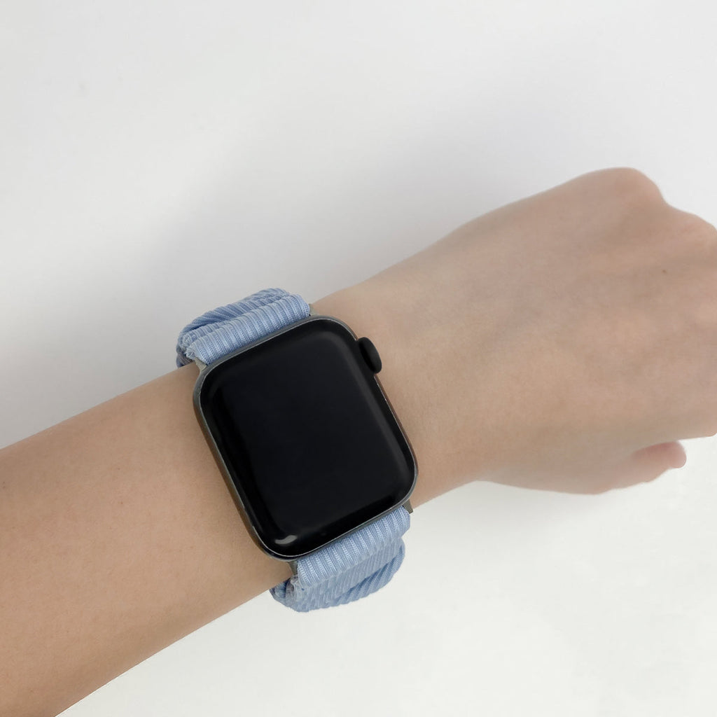 Apple Watch Knitted Fabric Strap Ladies Accessories Series Utral SE 8 7 6 4 (LSSM-005)