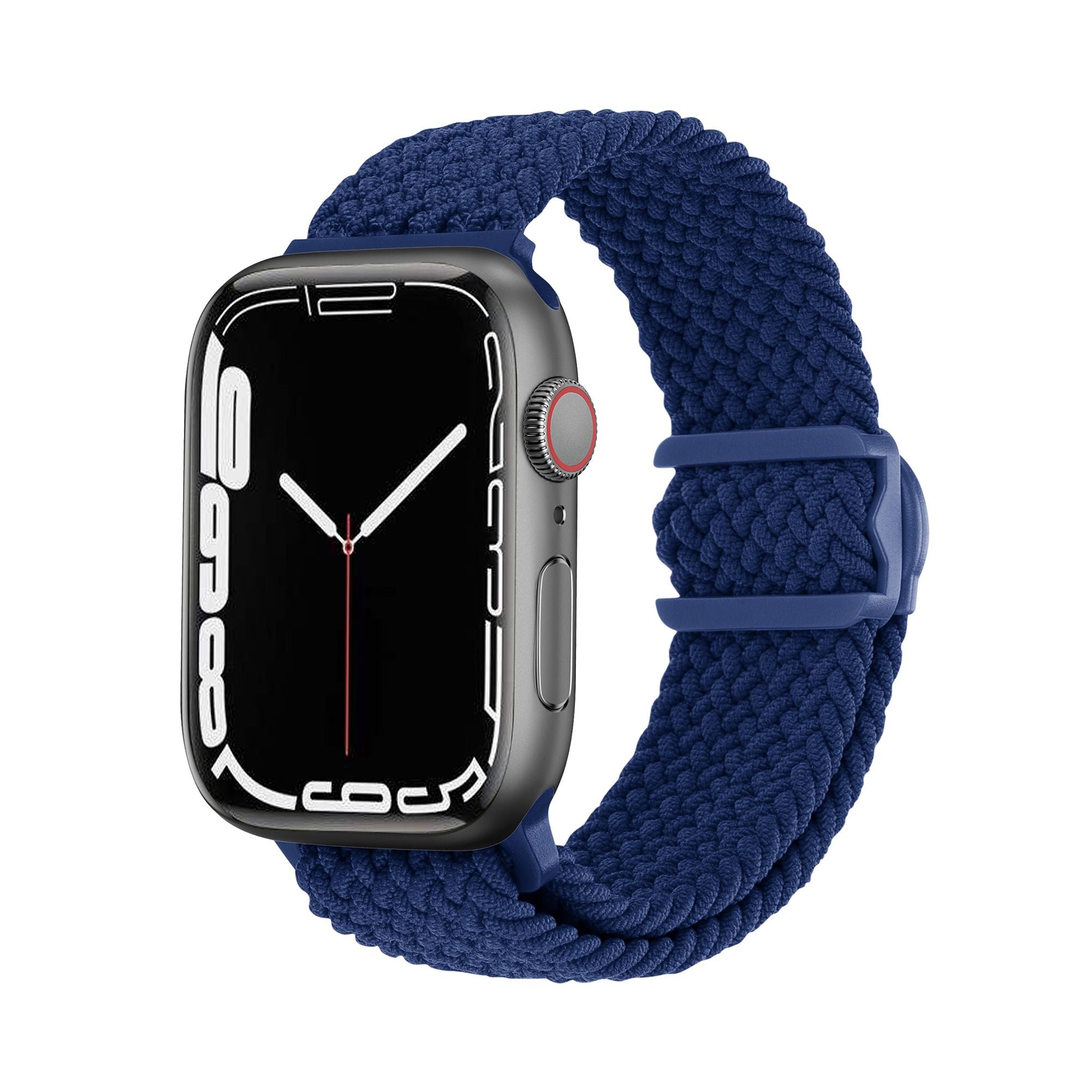 Apple Watch  iCarbon Fiber Buckle Braided Nylon Band (LSSY-028)