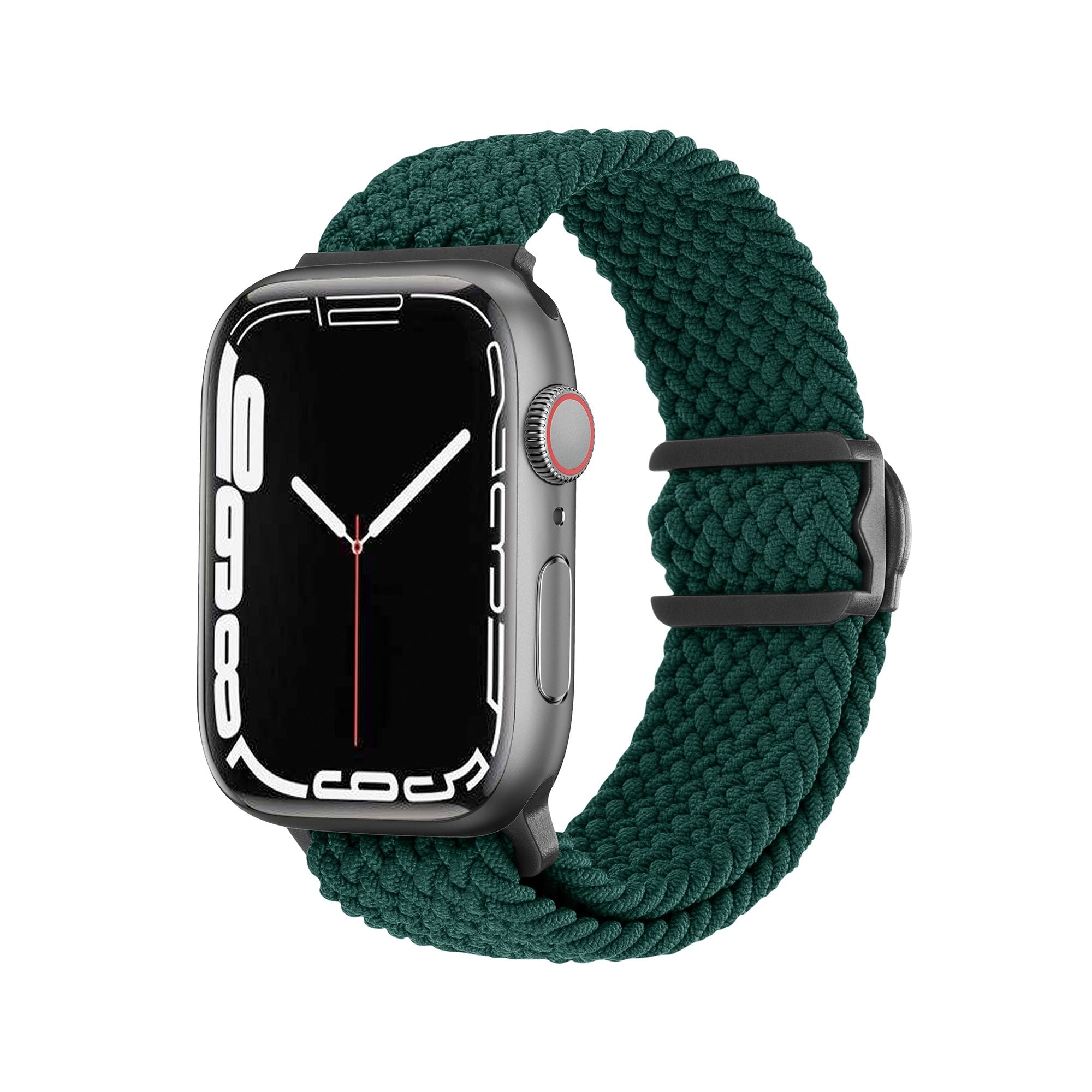 Apple Watch  iCarbon Fiber Buckle Braided Nylon Band (LSSY-028)
