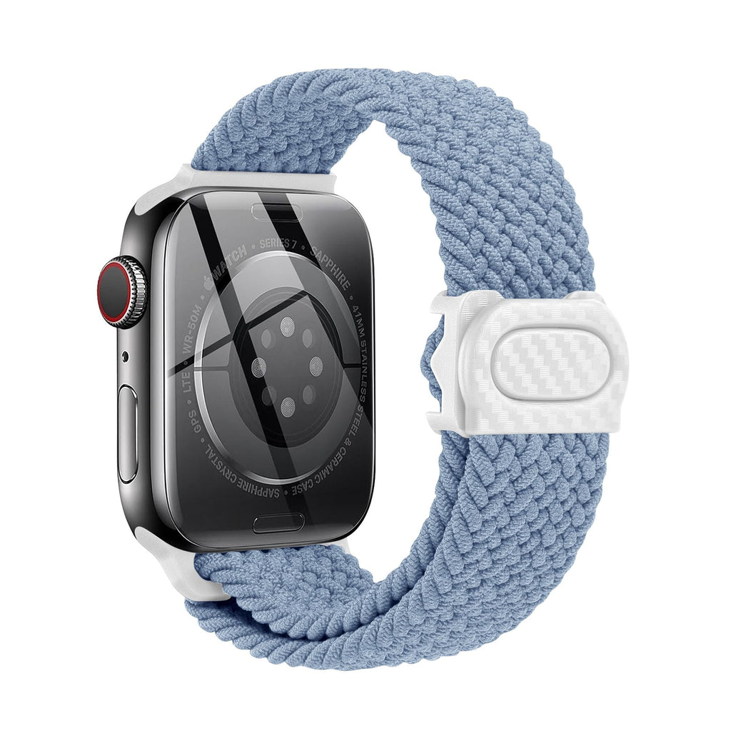 Apple Watch  iCarbon Fiber Buckle Braided Nylon Band (LSSY-028)