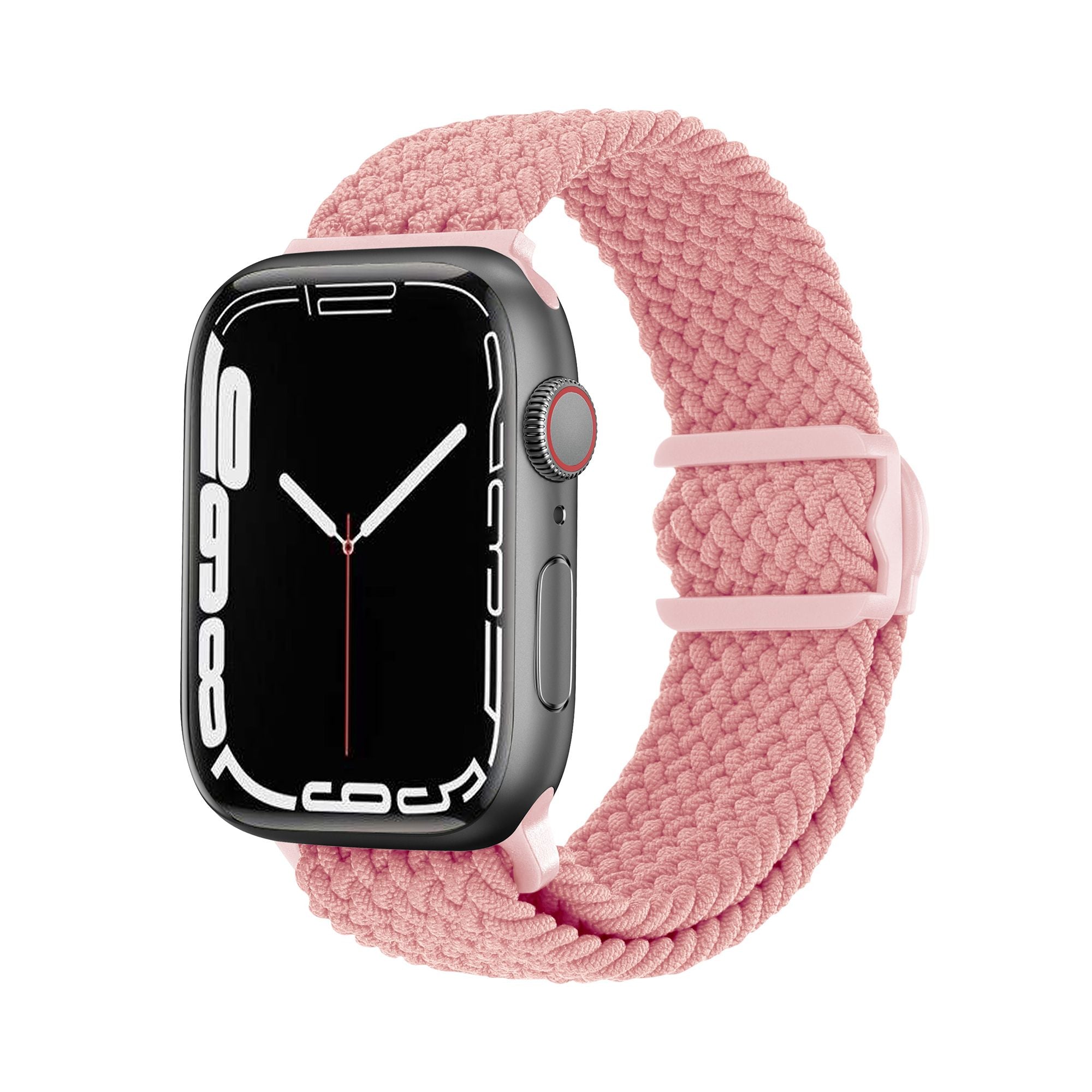 Apple Watch  iCarbon Fiber Buckle Braided Nylon Band (LSSY-028)