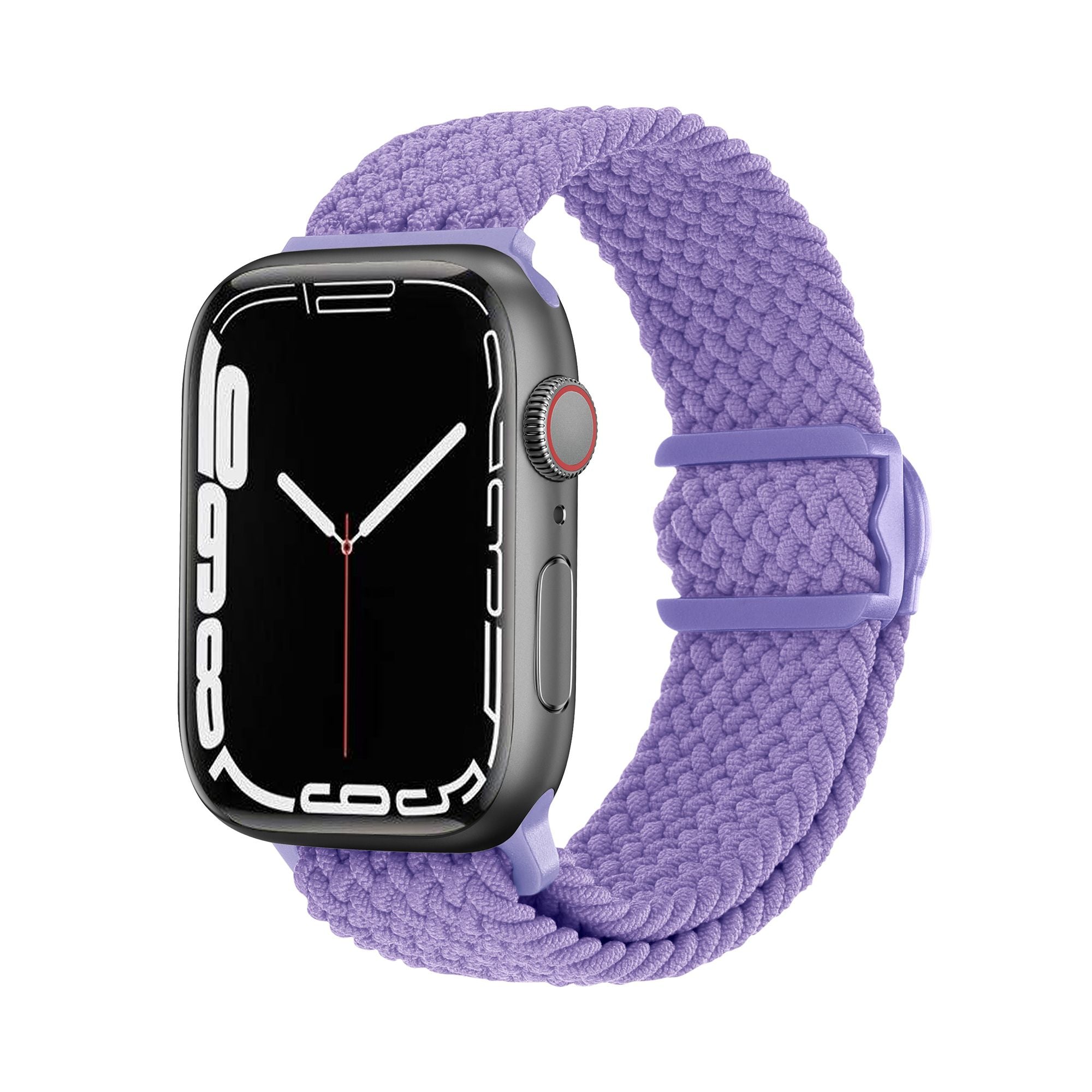 Apple Watch  iCarbon Fiber Buckle Braided Nylon Band (LSSY-028)
