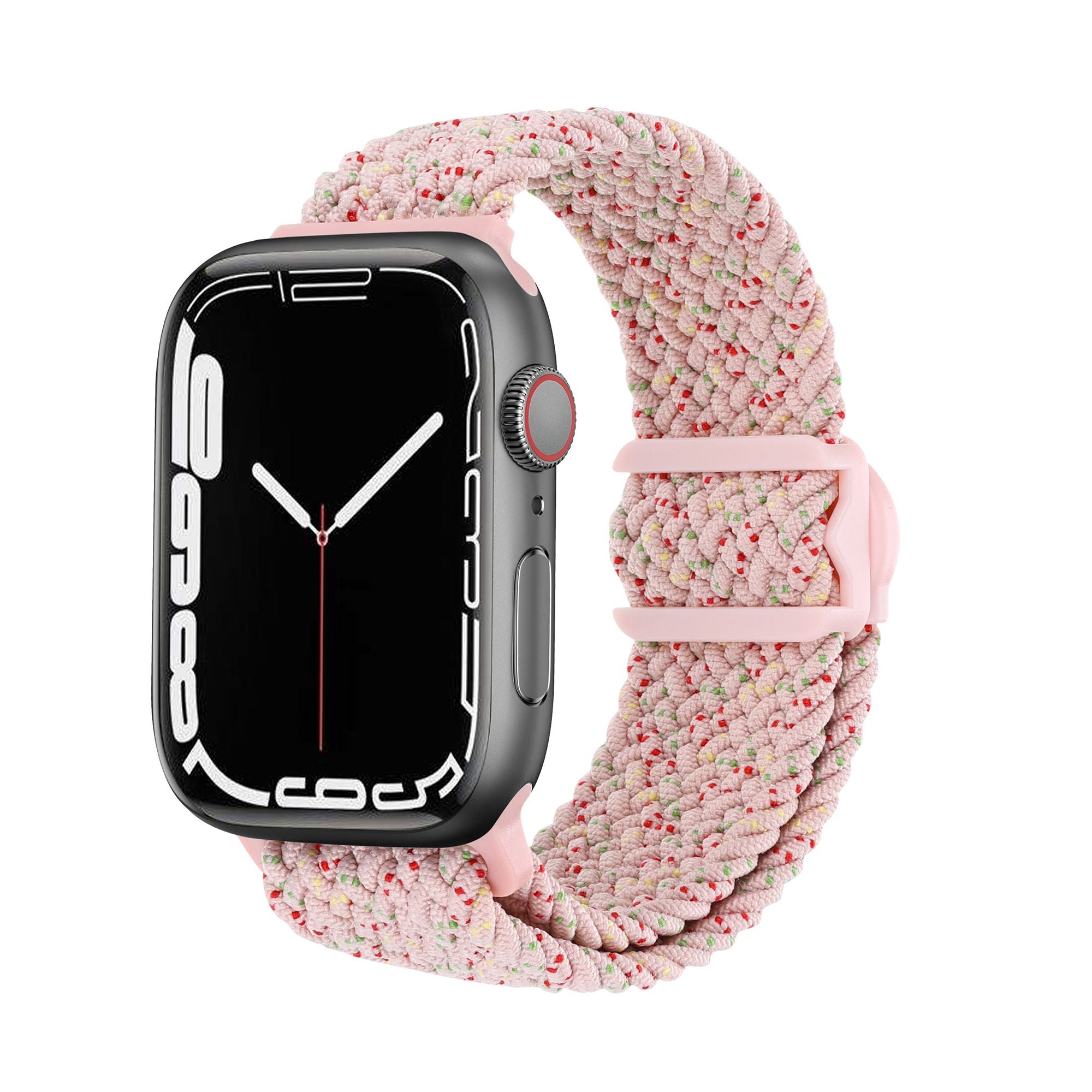 Apple Watch  iCarbon Fiber Buckle Braided Nylon Band (LSSY-028)