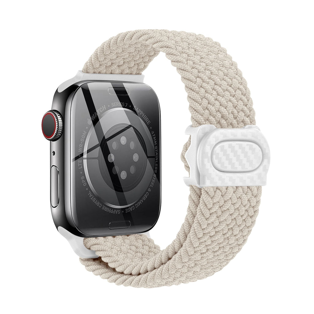 Apple Watch  iCarbon Fiber Buckle Braided Nylon Band (LSSY-028)