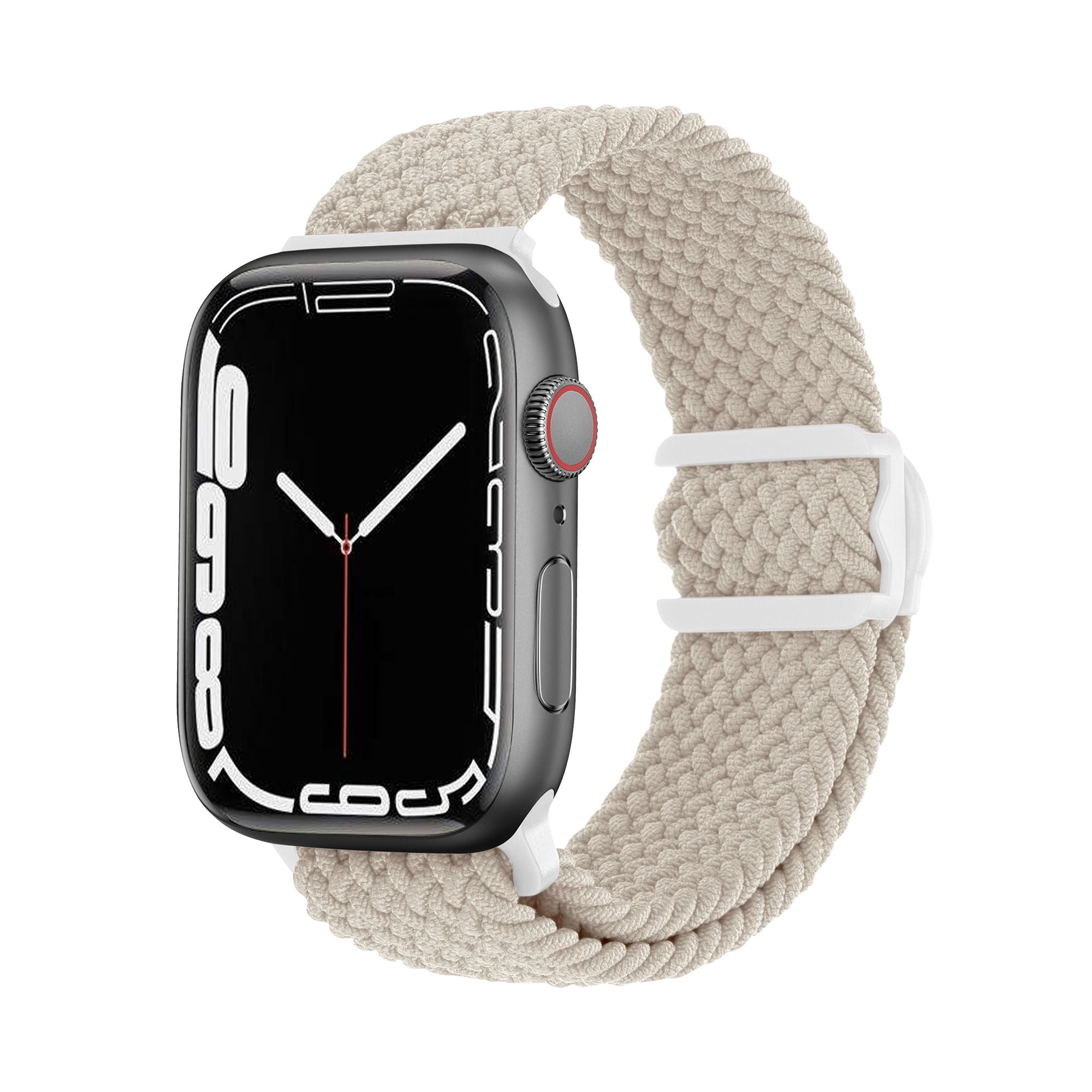 Apple Watch  iCarbon Fiber Buckle Braided Nylon Band (LSSY-028)