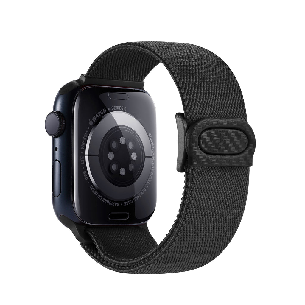 Apple Watch iCarbon Fiber Buckle One loop Elastic Nylon Band (LSSY-031)