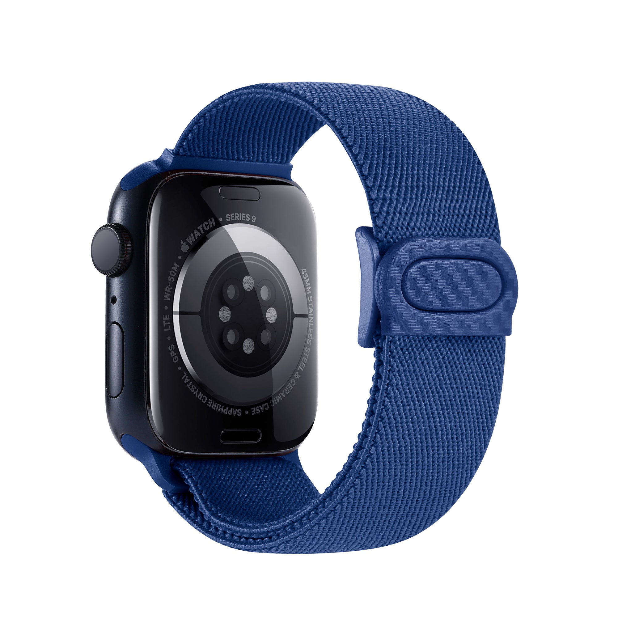 Apple Watch iCarbon Fiber Buckle One loop Elastic Nylon Band (LSSY-031)
