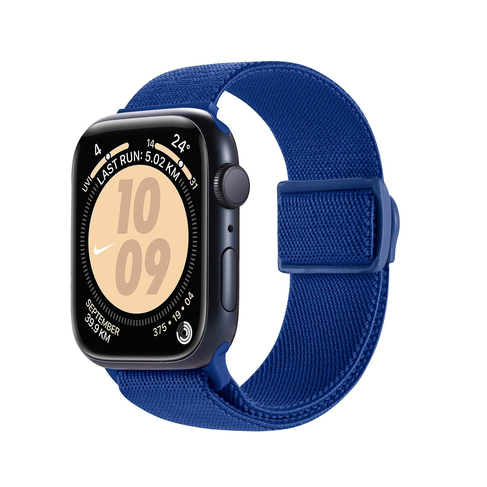 Apple Watch iCarbon Fiber Buckle One loop Elastic Nylon Band (LSSY-031)