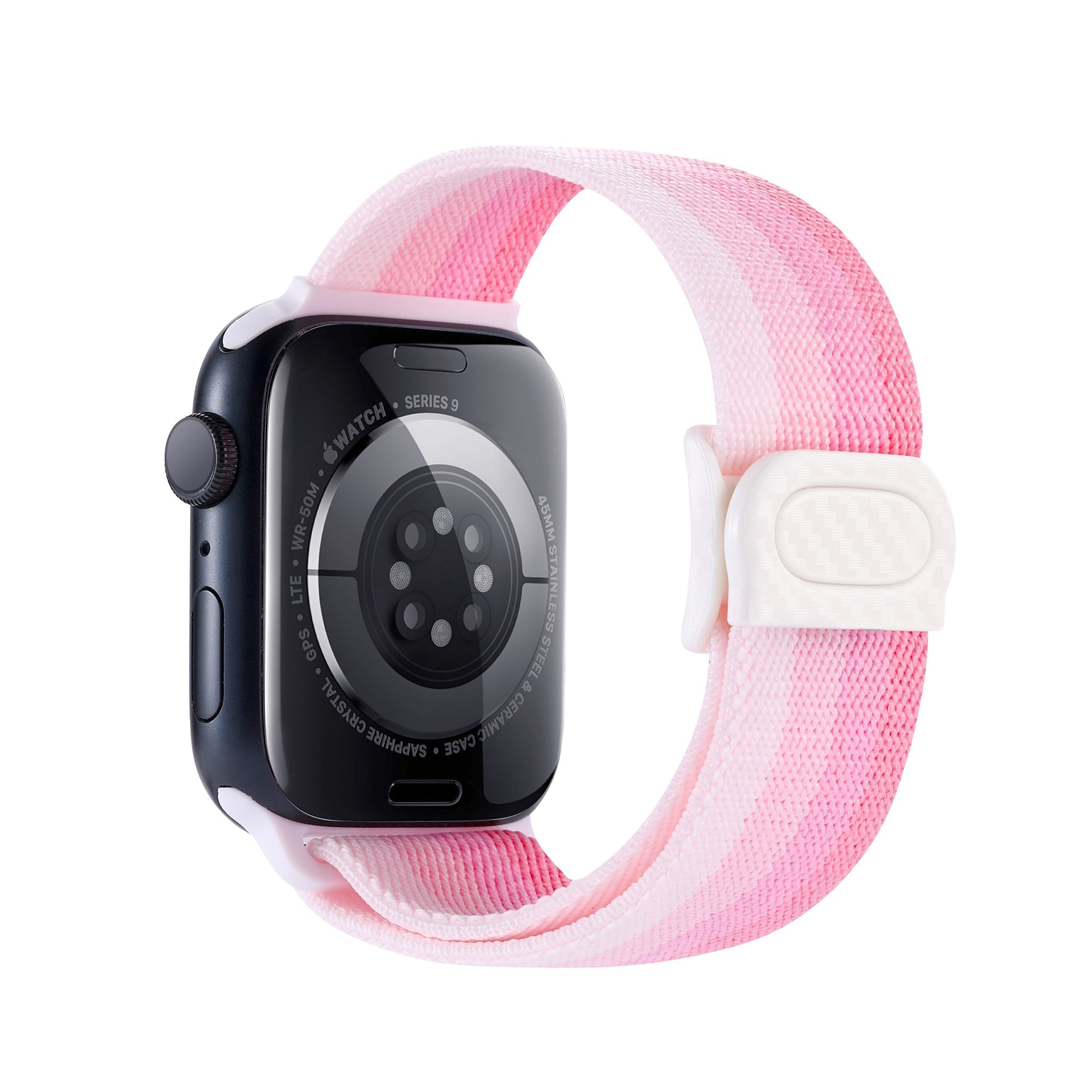 Apple Watch iCarbon Fiber Buckle One loop Elastic Nylon Band (LSSY-031)