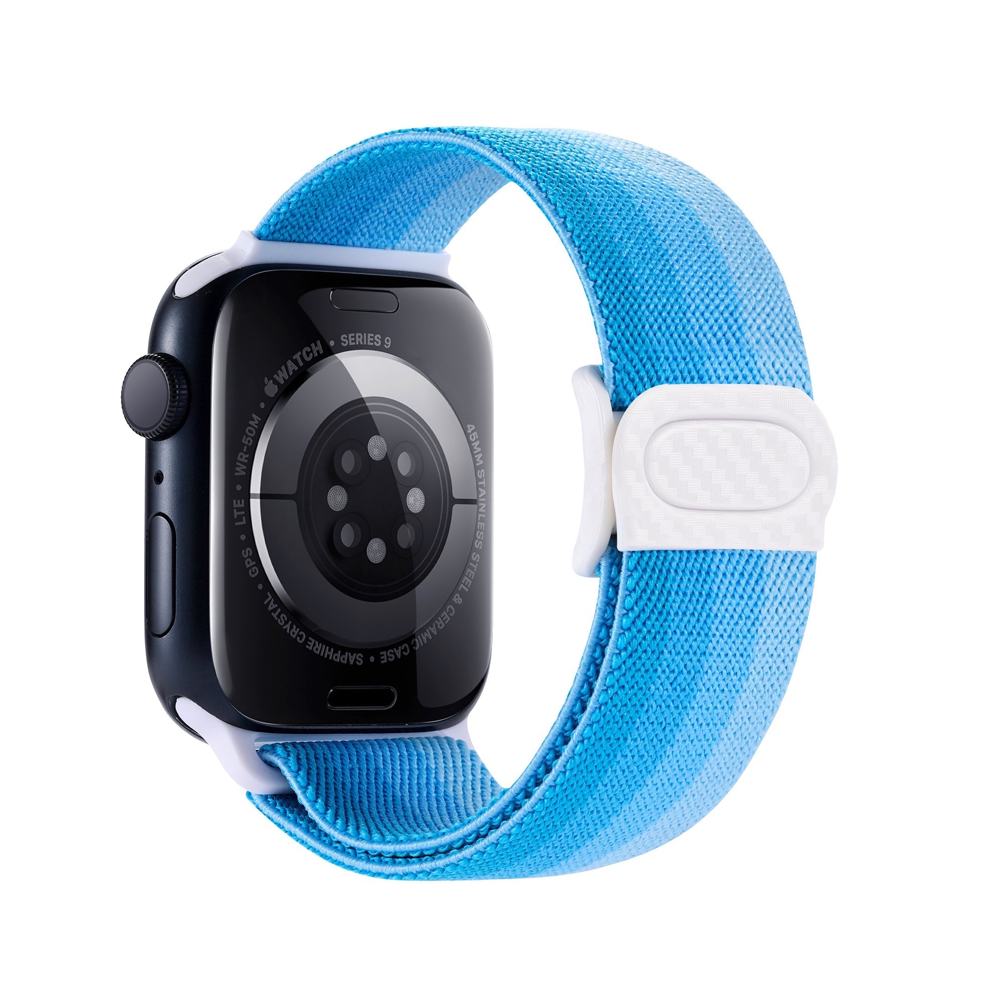 Apple Watch iCarbon Fiber Buckle One loop Elastic Nylon Band (LSSY-031)