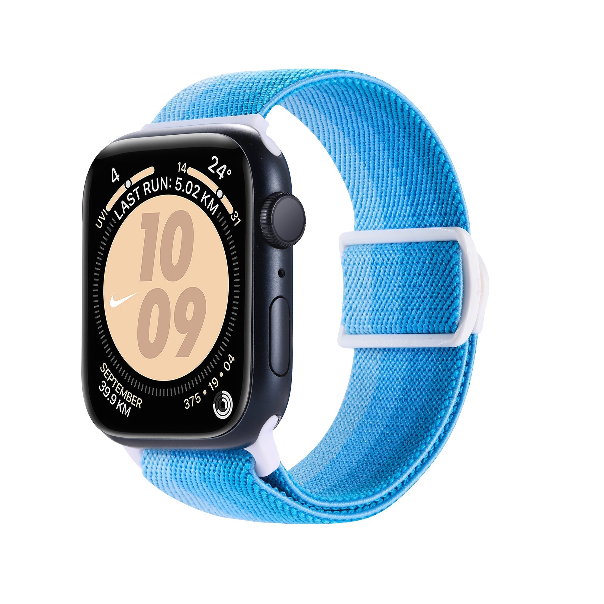 Apple Watch iCarbon Fiber Buckle One loop Elastic Nylon Band (LSSY-031)