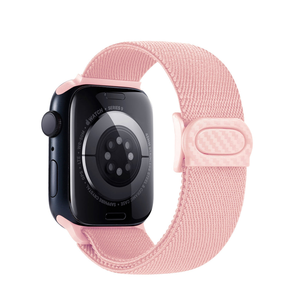 Apple Watch iCarbon Fiber Buckle One loop Elastic Nylon Band (LSSY-031)