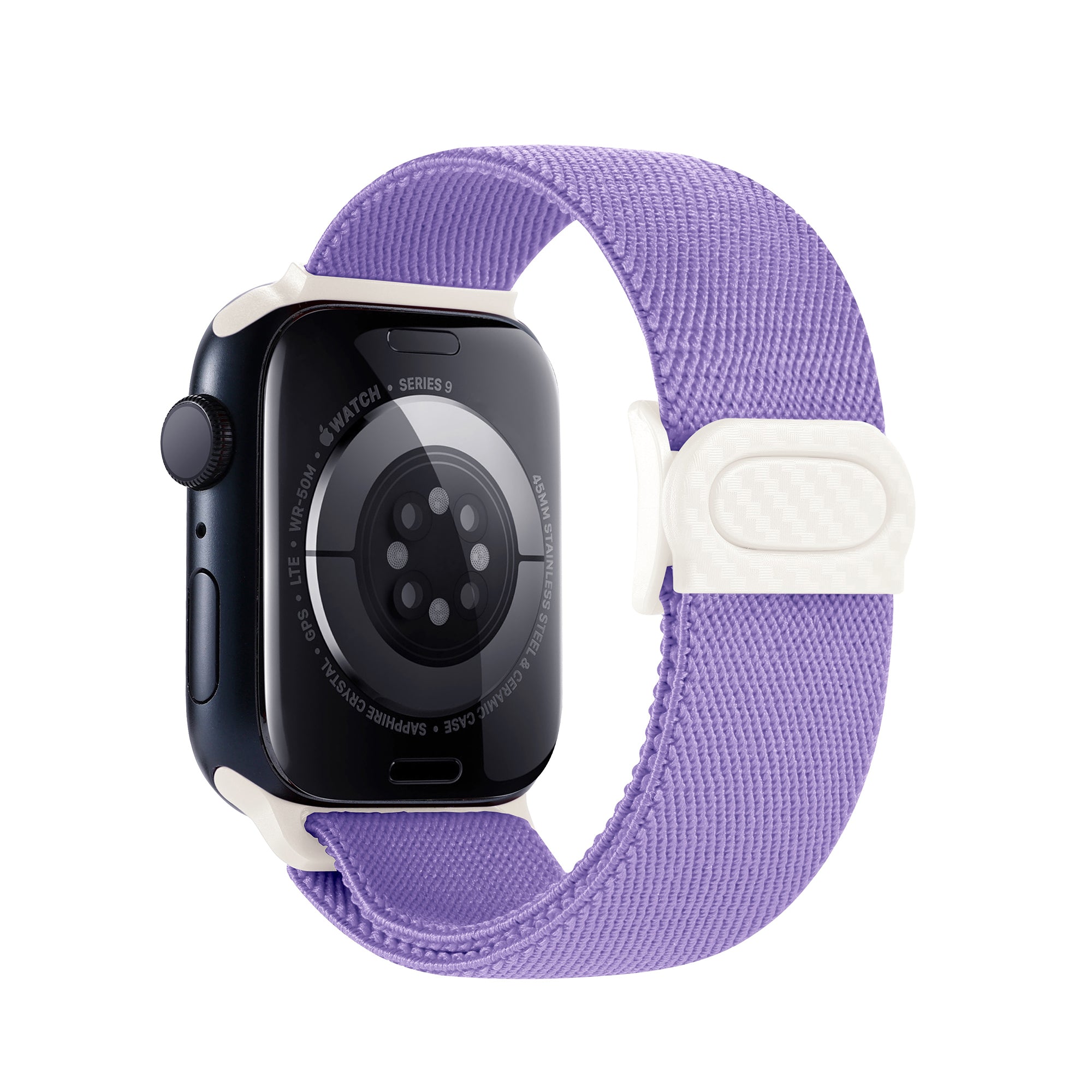 Apple Watch iCarbon Fiber Buckle One loop Elastic Nylon Band (LSSY-031)