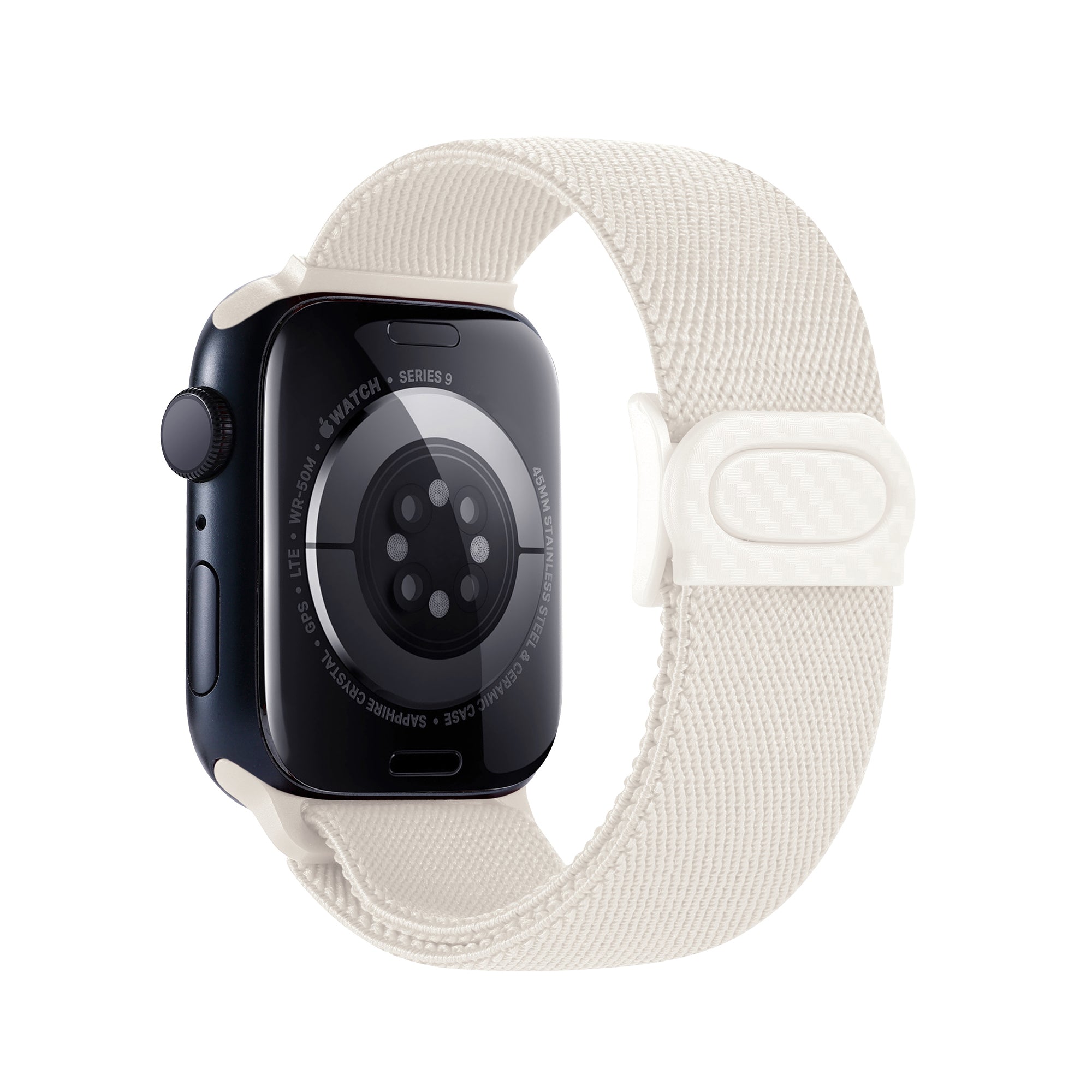 Apple Watch iCarbon Fiber Buckle One loop Elastic Nylon Band (LSSY-031)