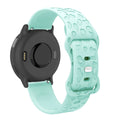 18 mm Quick Release Engraved silicone watch band (LSXDWY-001)