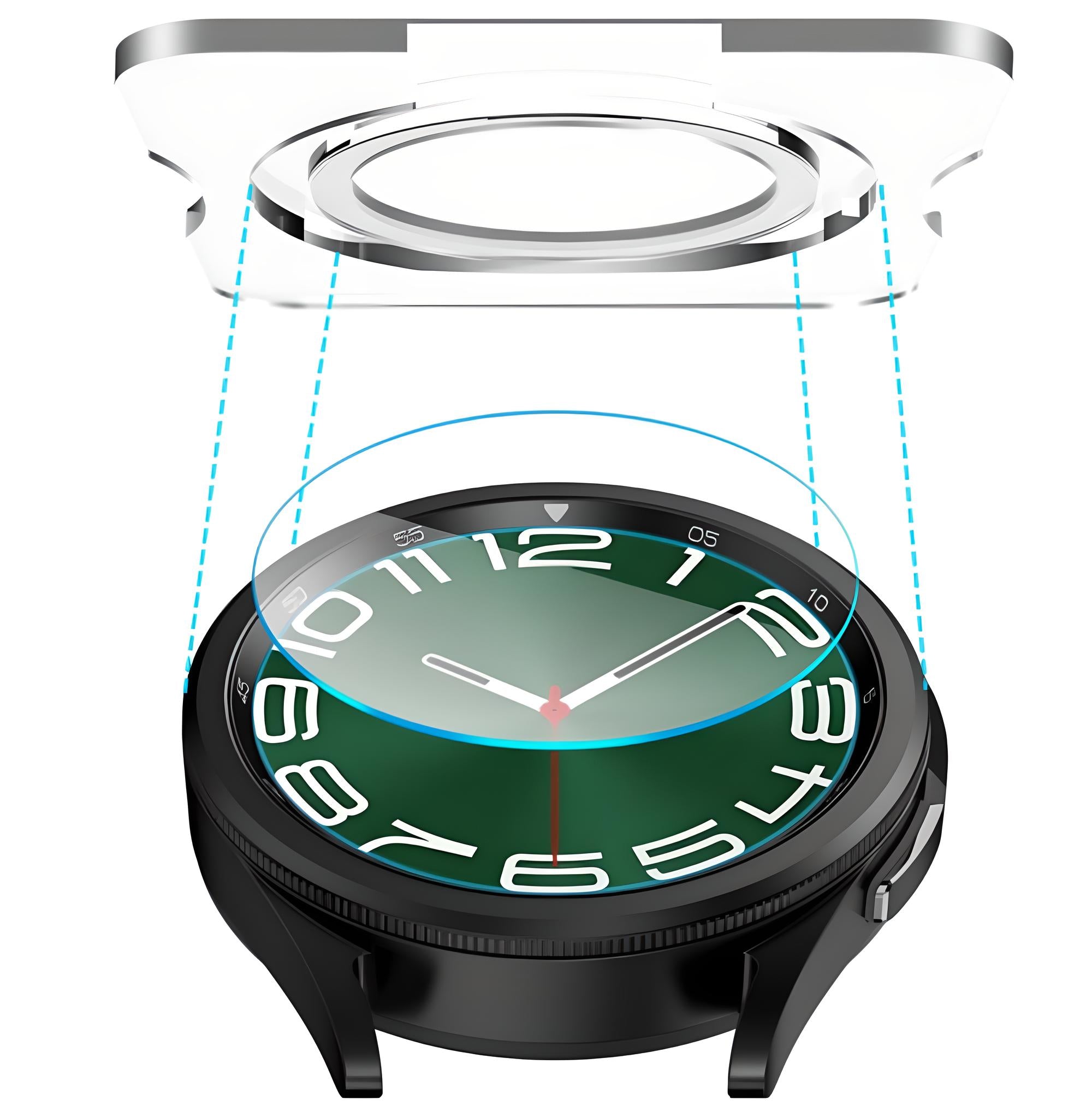 Protective Tempered Film for Samsung watch 4,5,6,7 40mm 44mm watch 6 classic 43mm 47mm