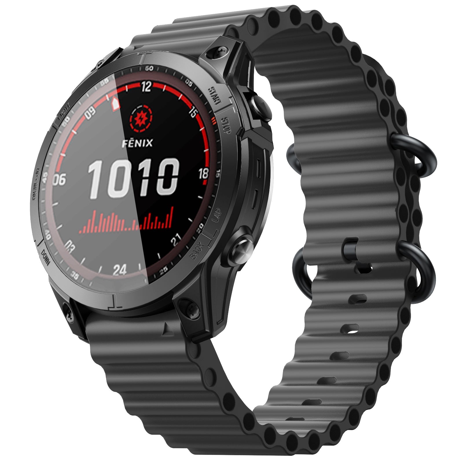 22 mm Quick Fit Silicone Watch Band (LSXJ-002)