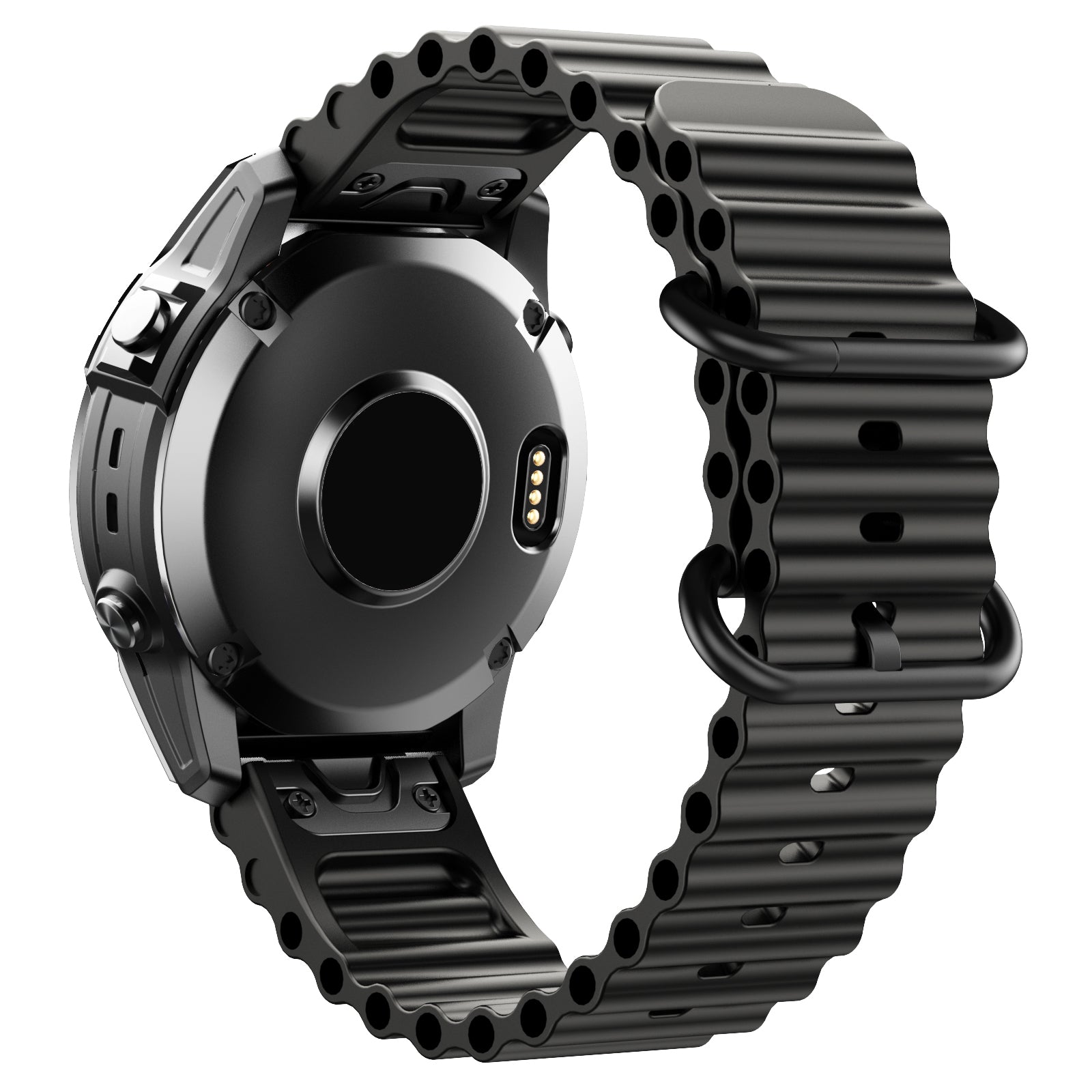 22 mm Quick Fit Silicone Watch Band (LSXJ-002)