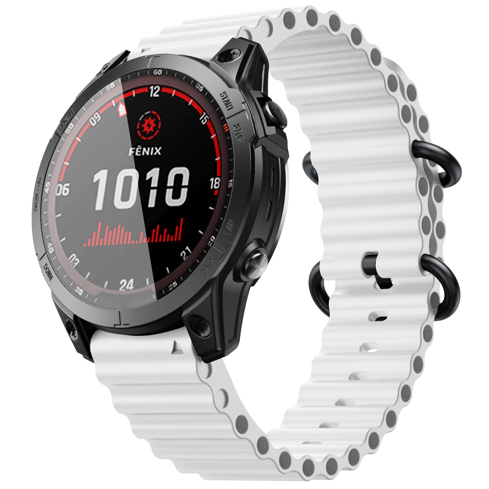 22 mm Quick Fit Silicone Watch Band (LSXJ-002)