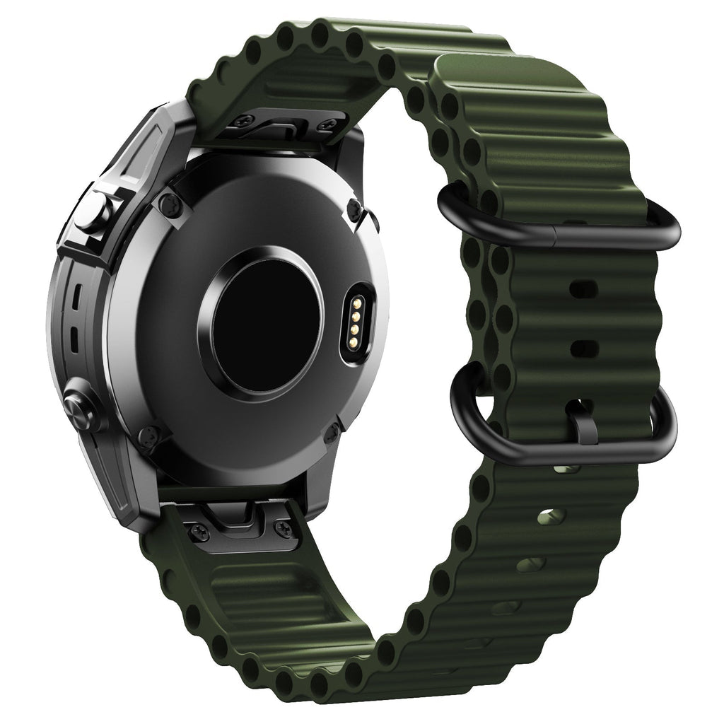 22 mm Quick Fit Silicone Watch Band (LSXJ-002)