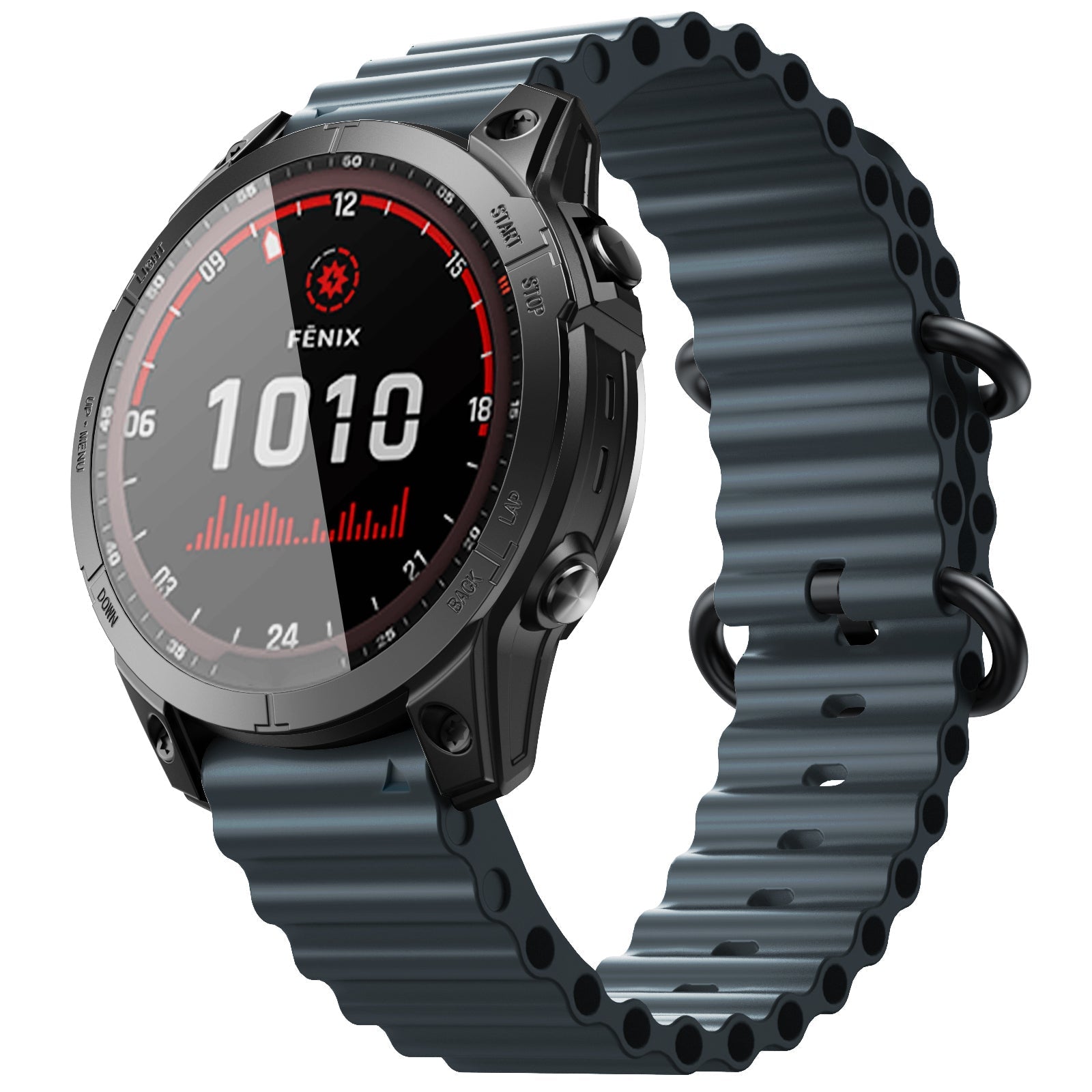22 mm Quick Fit Silicone Watch Band (LSXJ-002)