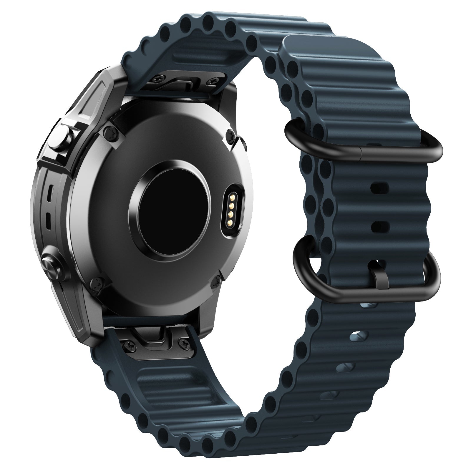 22 mm Quick Fit Silicone Watch Band (LSXJ-002)