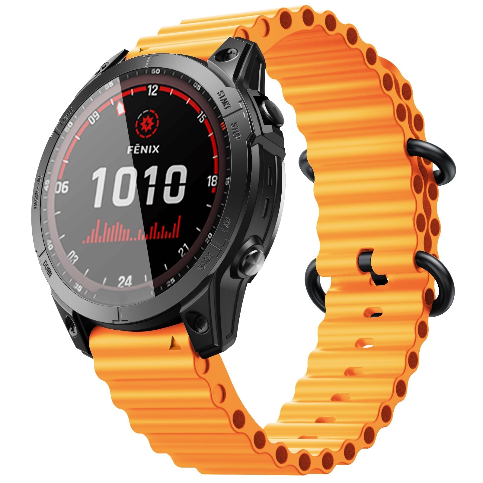 22 mm Quick Fit Silicone Watch Band (LSXJ-002)