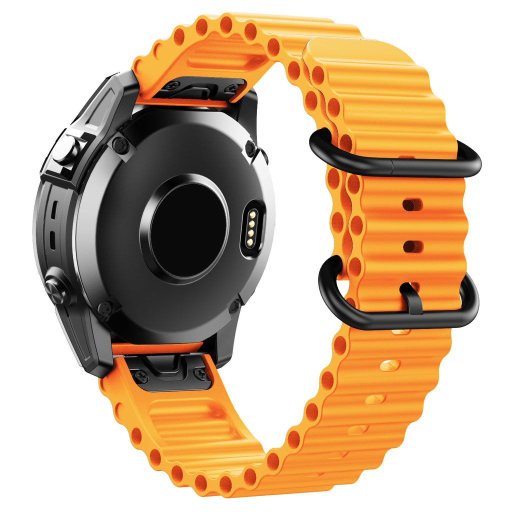 22 mm Quick Fit Silicone Watch Band (LSXJ-002)