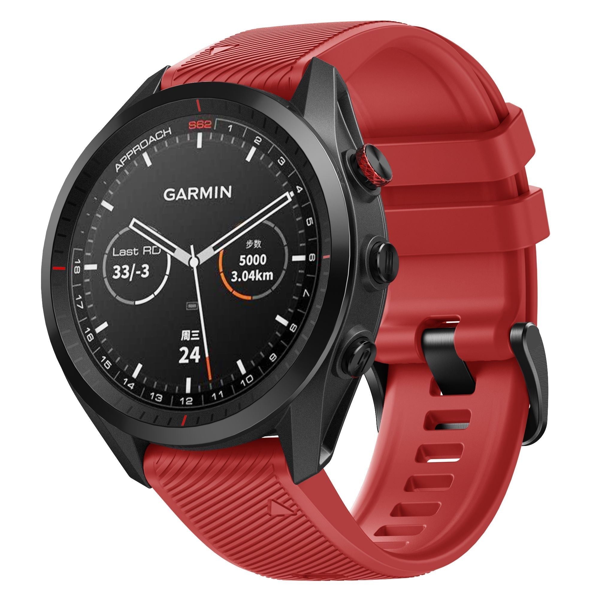 22 mm Quick Fit Garmin Silicone Watch Bands (LSXJ-005)