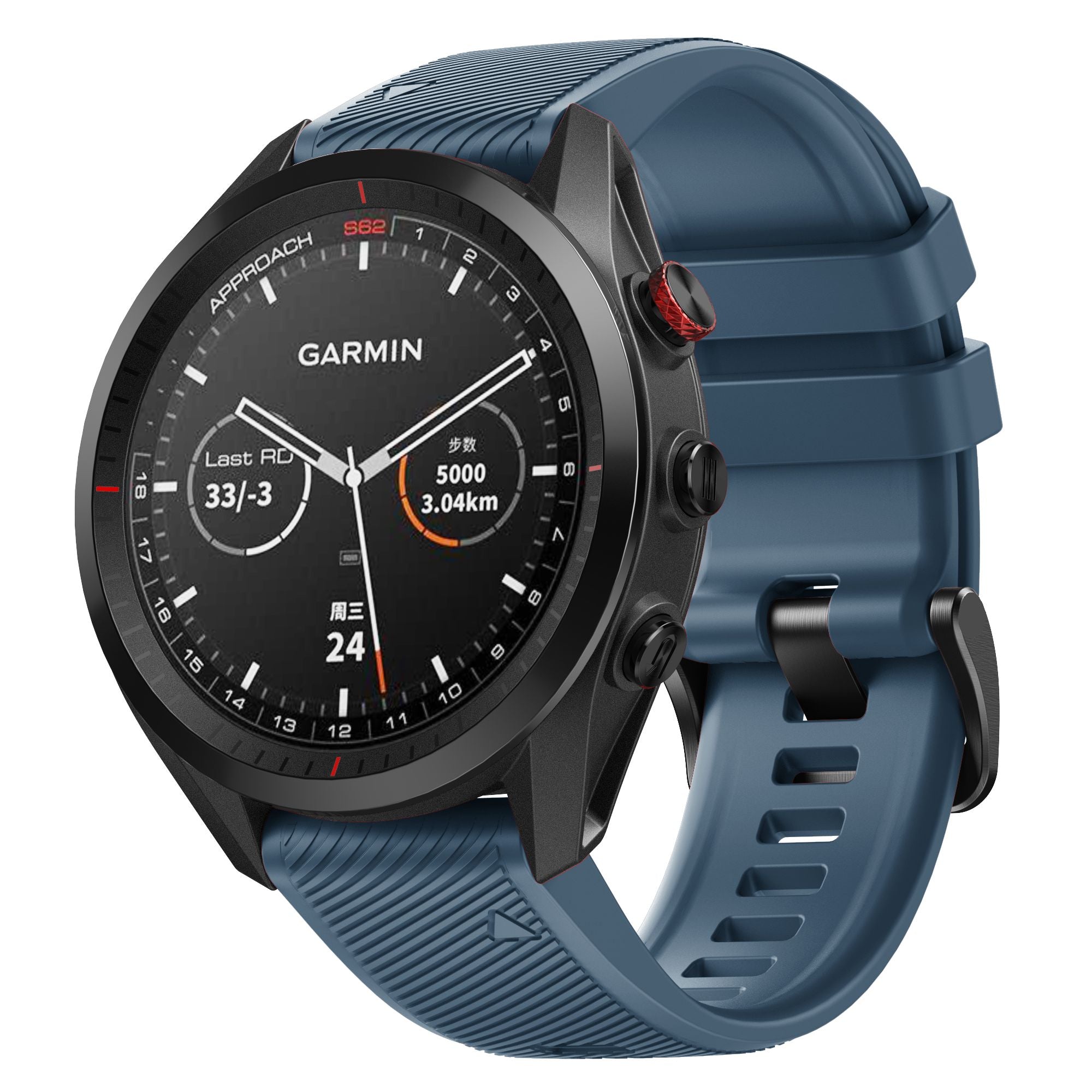 22 mm Quick Fit Garmin Silicone Watch Bands (LSXJ-005)