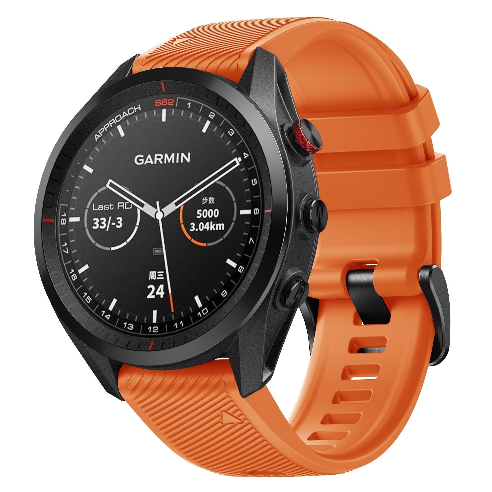22 mm Quick Fit Garmin Silicone Watch Bands (LSXJ-005)