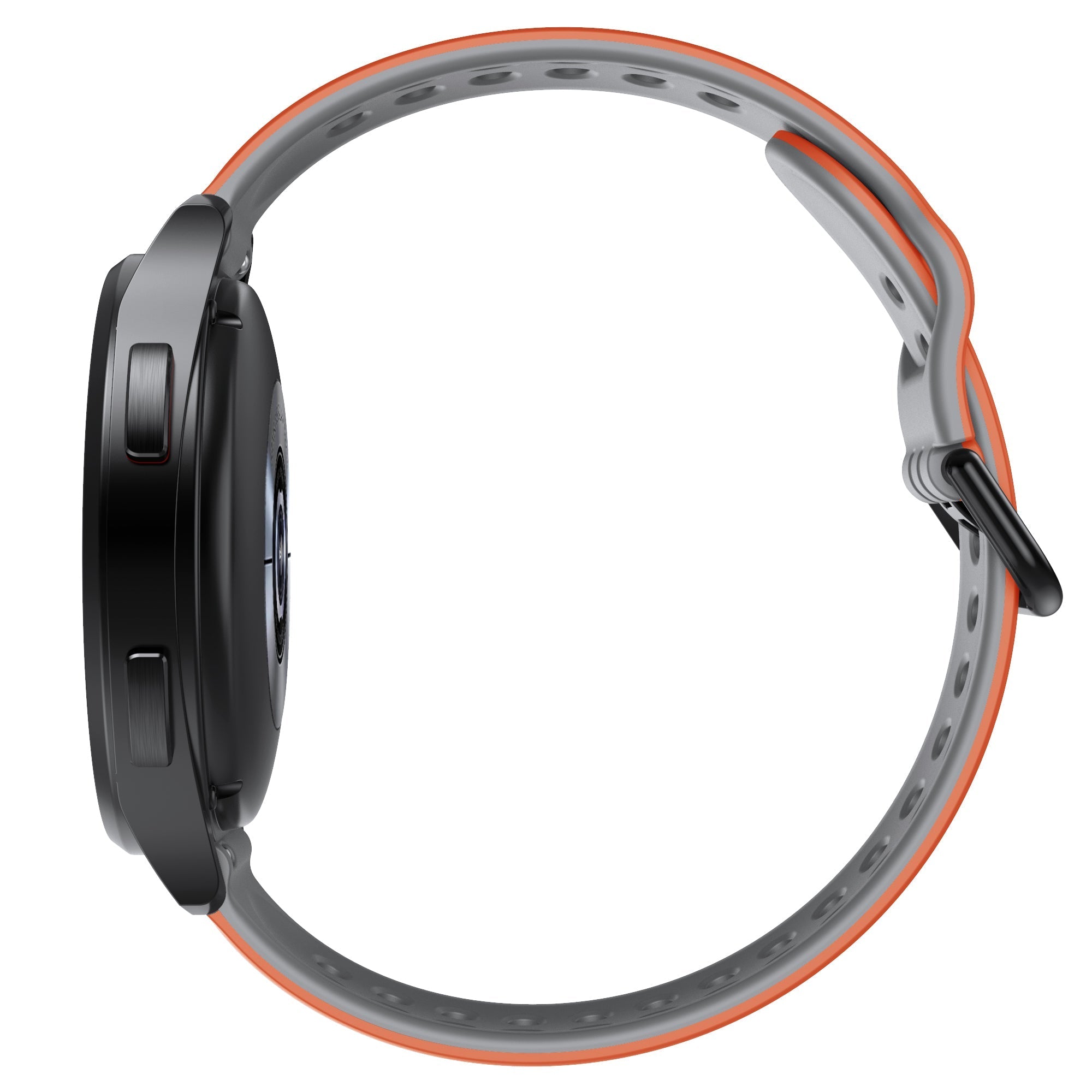 20 mm Quick Release Two Color Loop Sport Adjustable Silicone Band Strap For Garmin Forerunner 645 245 Smart Watch Bracelet Wristband (LSXJ-011)