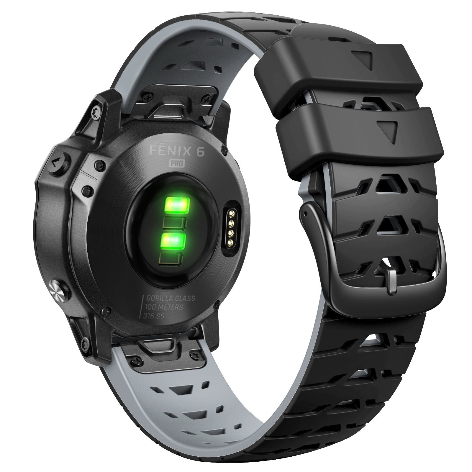 22 mm Quick Fit Silicone Watch Bands for Garmin (LSXJ-012)