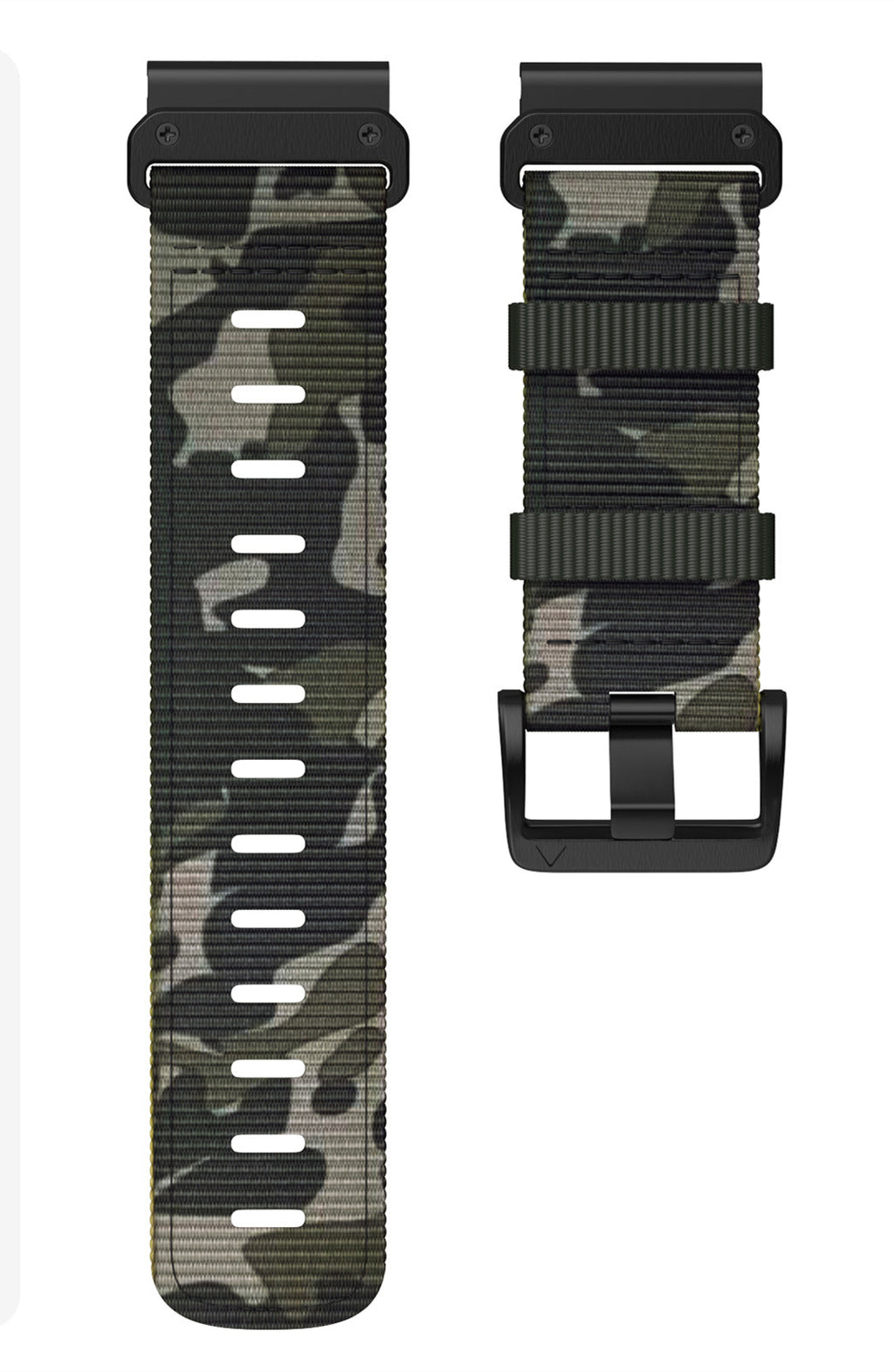 22 mm Quick Fit Camouflage Watch Band Nylon strap For Garmin (LSXJ-017)