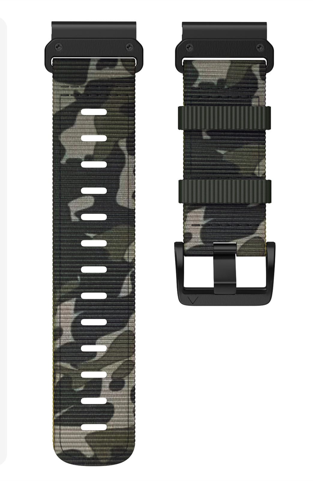 22 mm Quick Fit Camouflage Watch Band Nylon strap For Garmin (LSXJ-017)