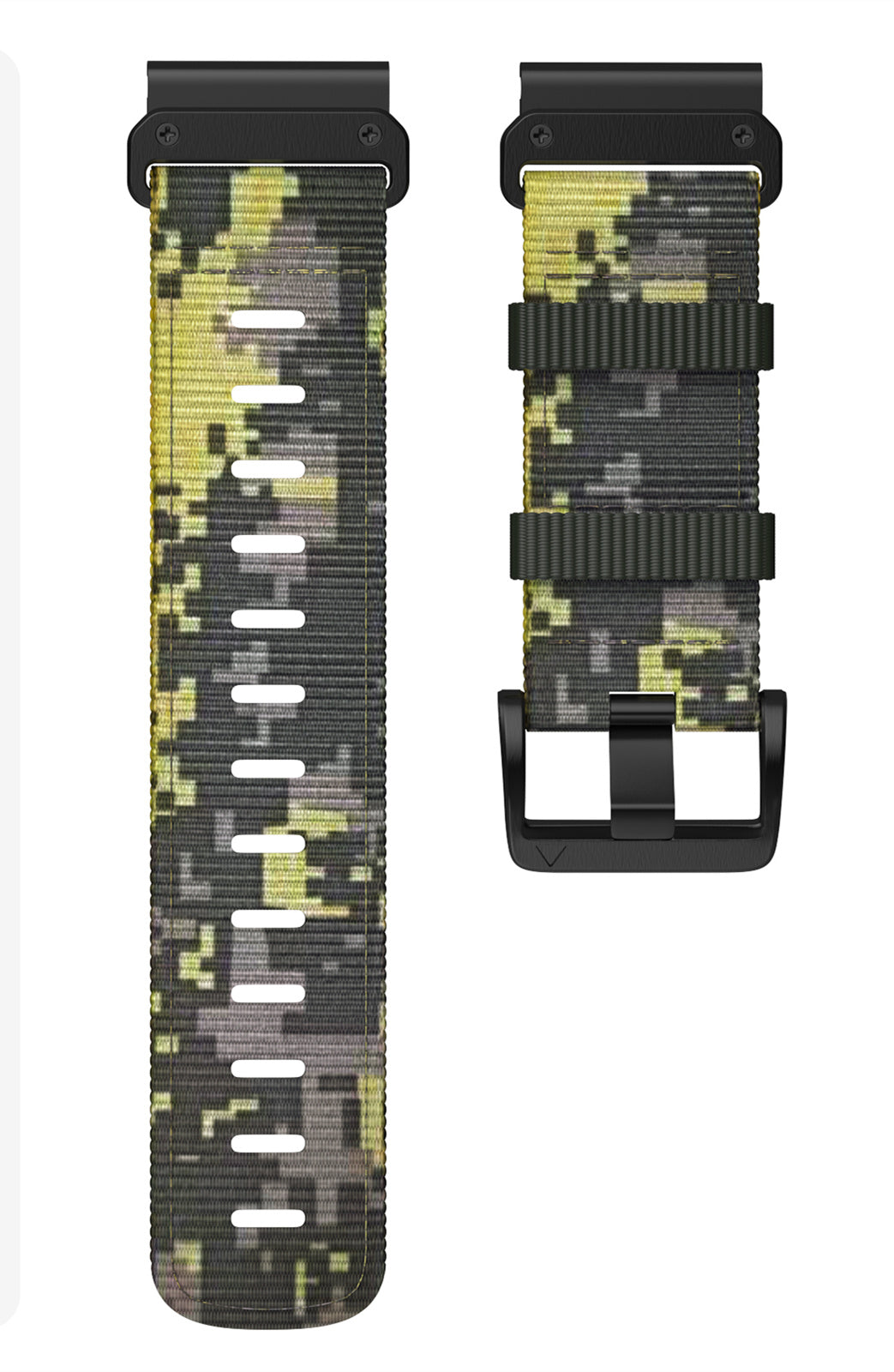 22 mm Quick Fit Camouflage Watch Band Nylon strap For Garmin (LSXJ-017)