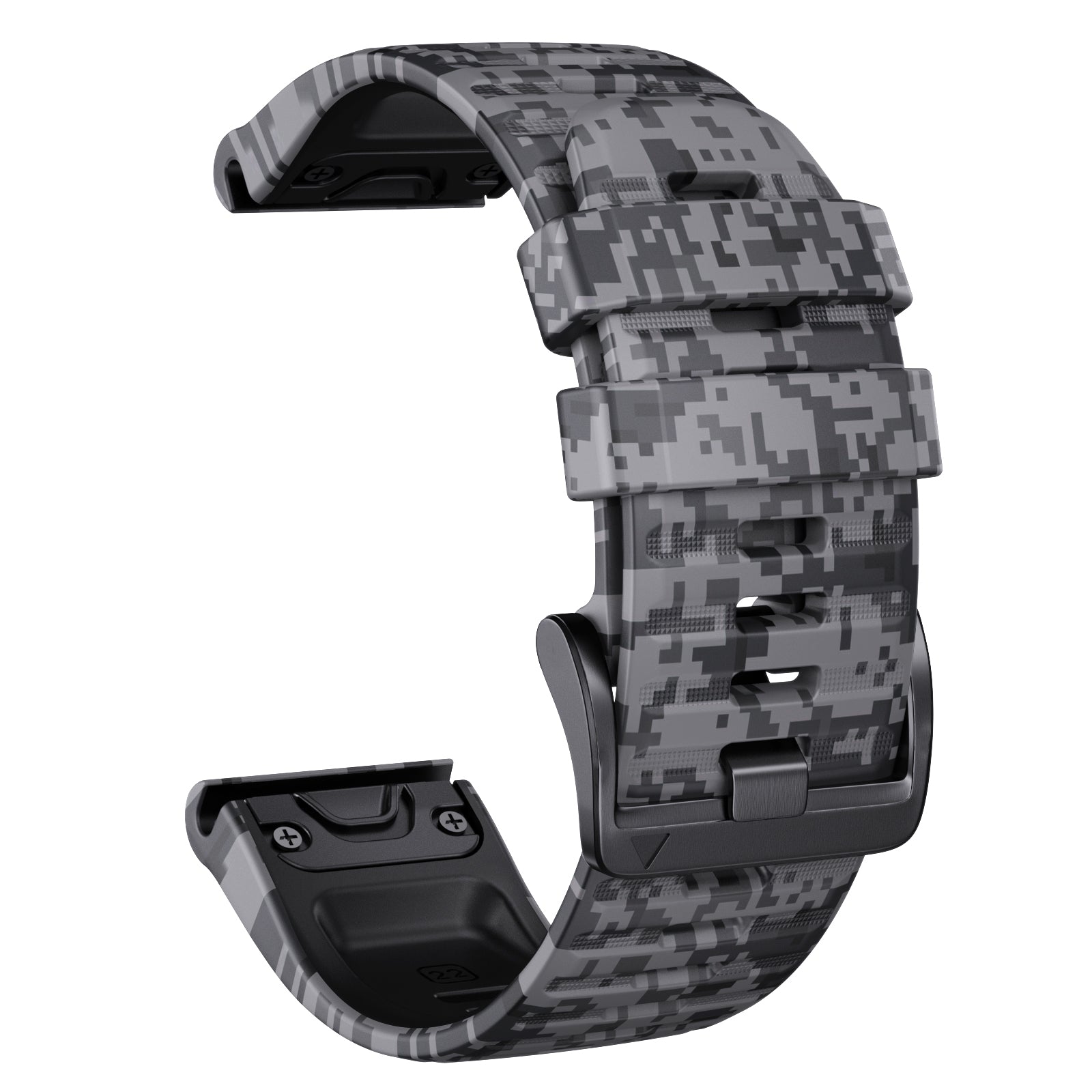 22 mm Quick Fit Camouflage Style Silicone Band for Garmin (LSXJ-024)